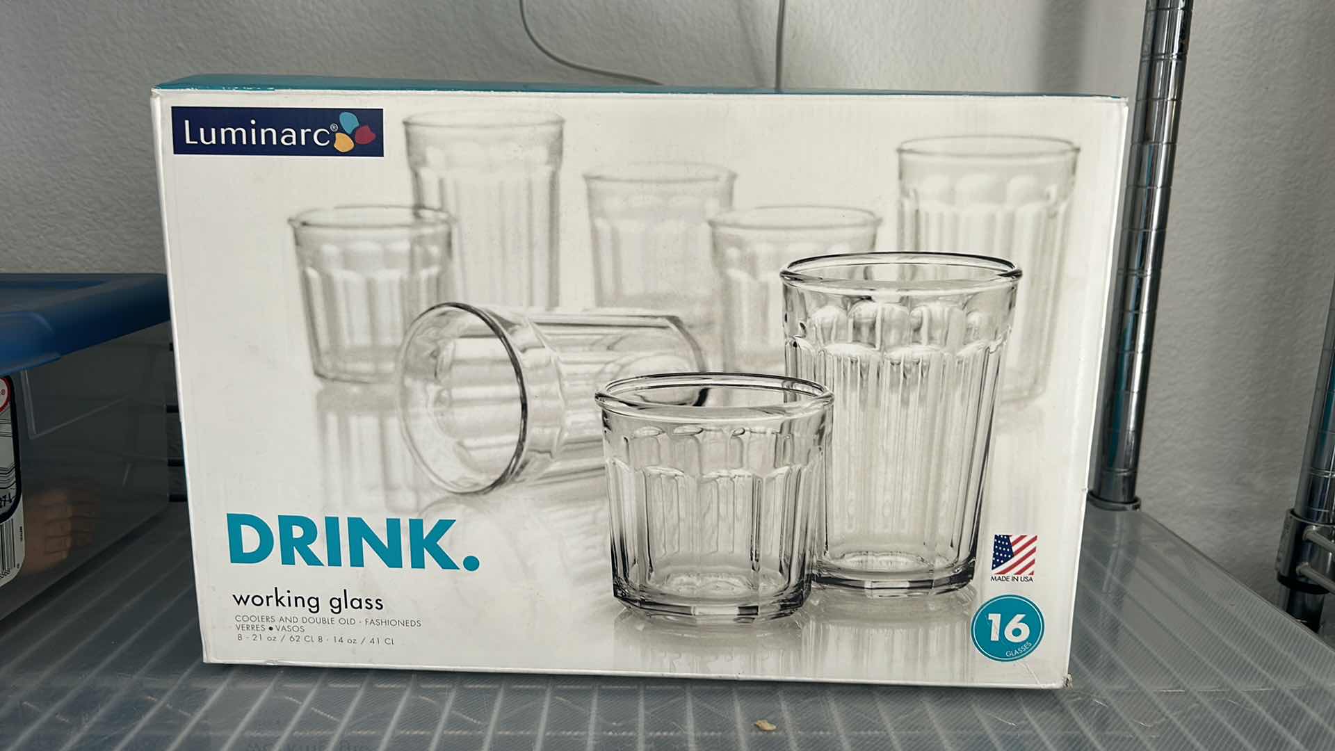 Photo 2 of LUMINARC 15 PC DRINKING GLASSES