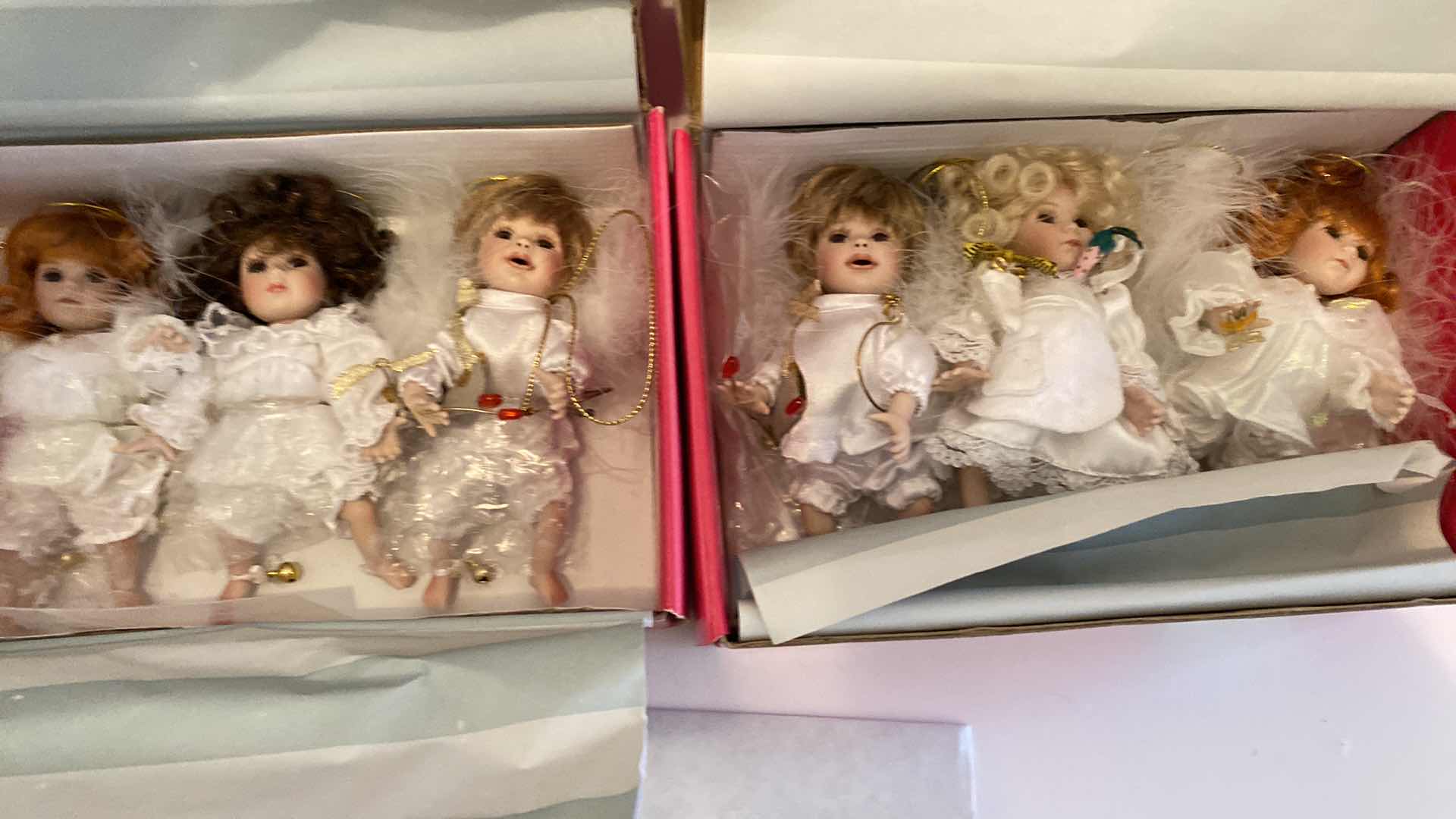 Photo 1 of 2- BOXES MARIE OSMOND FINE PORCELAIN COLLECTIBLES CHRISTMAS ORNAMENTS