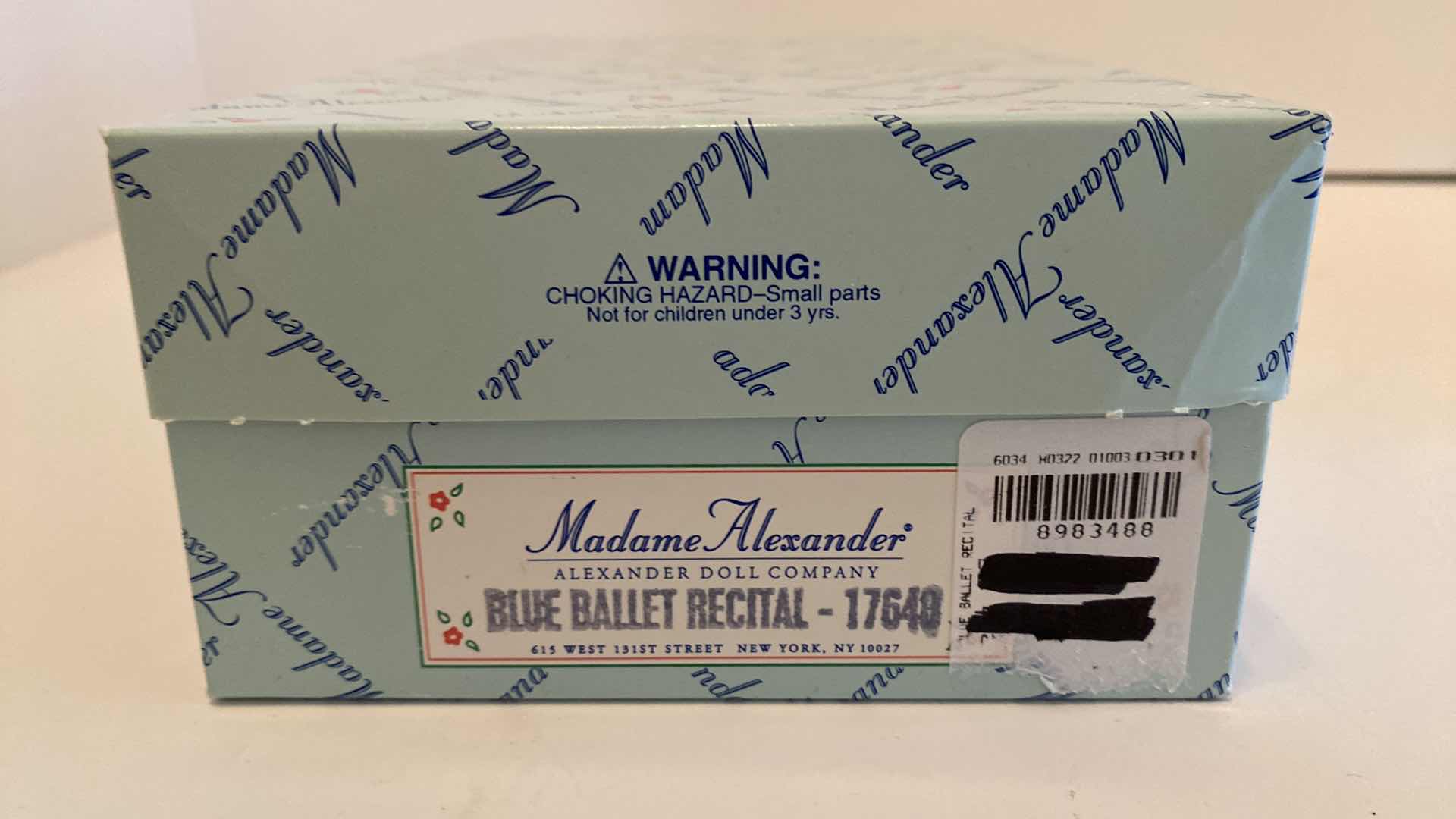 Photo 5 of MADAME ALEXANDER 8” BLUE BALLET RECITAL $104