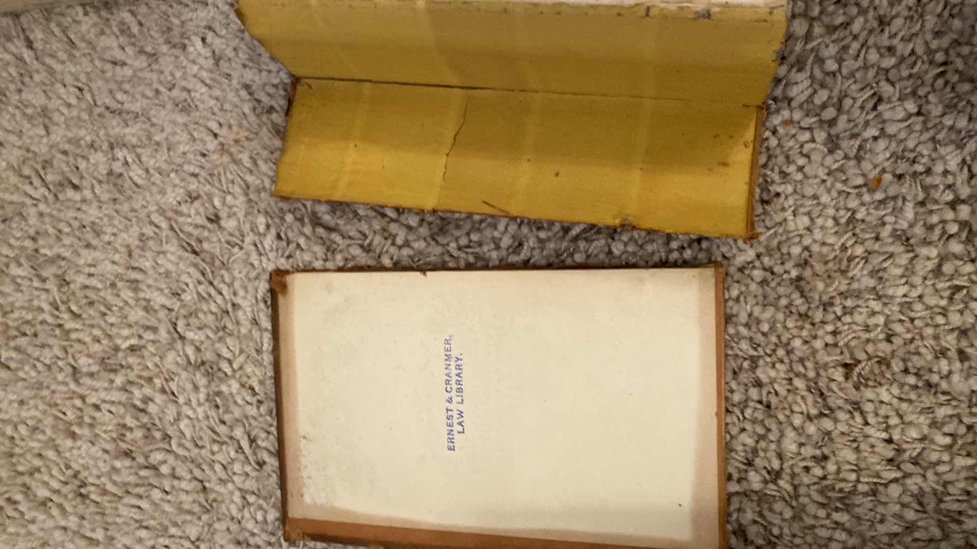 Photo 10 of ANTIQUE - 4 ERNEST & CRANMER LAW BOOKS FROM LATE 1800’s