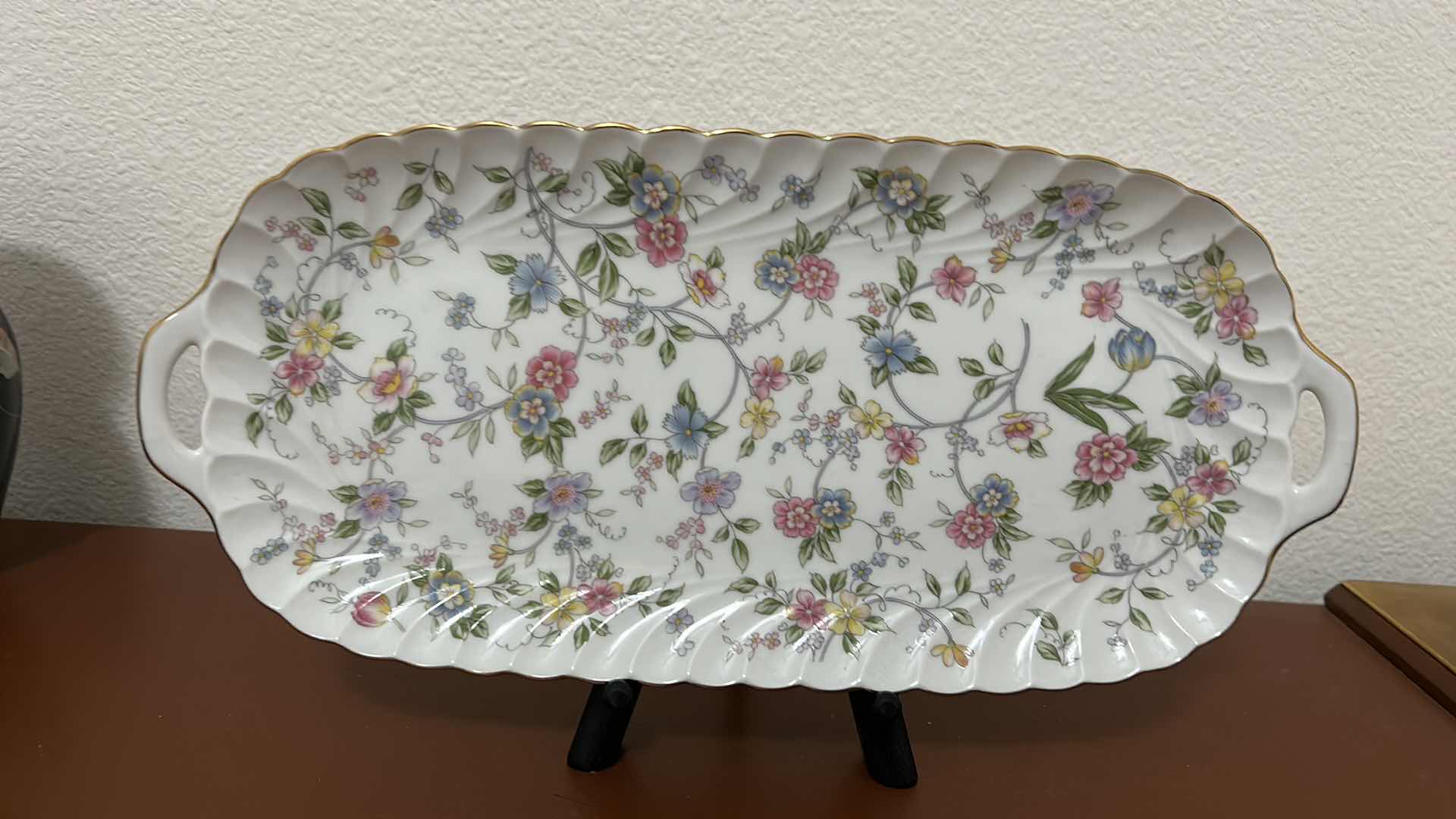 Photo 1 of CORONA FINE CHINA PLATTER 14” x 7”