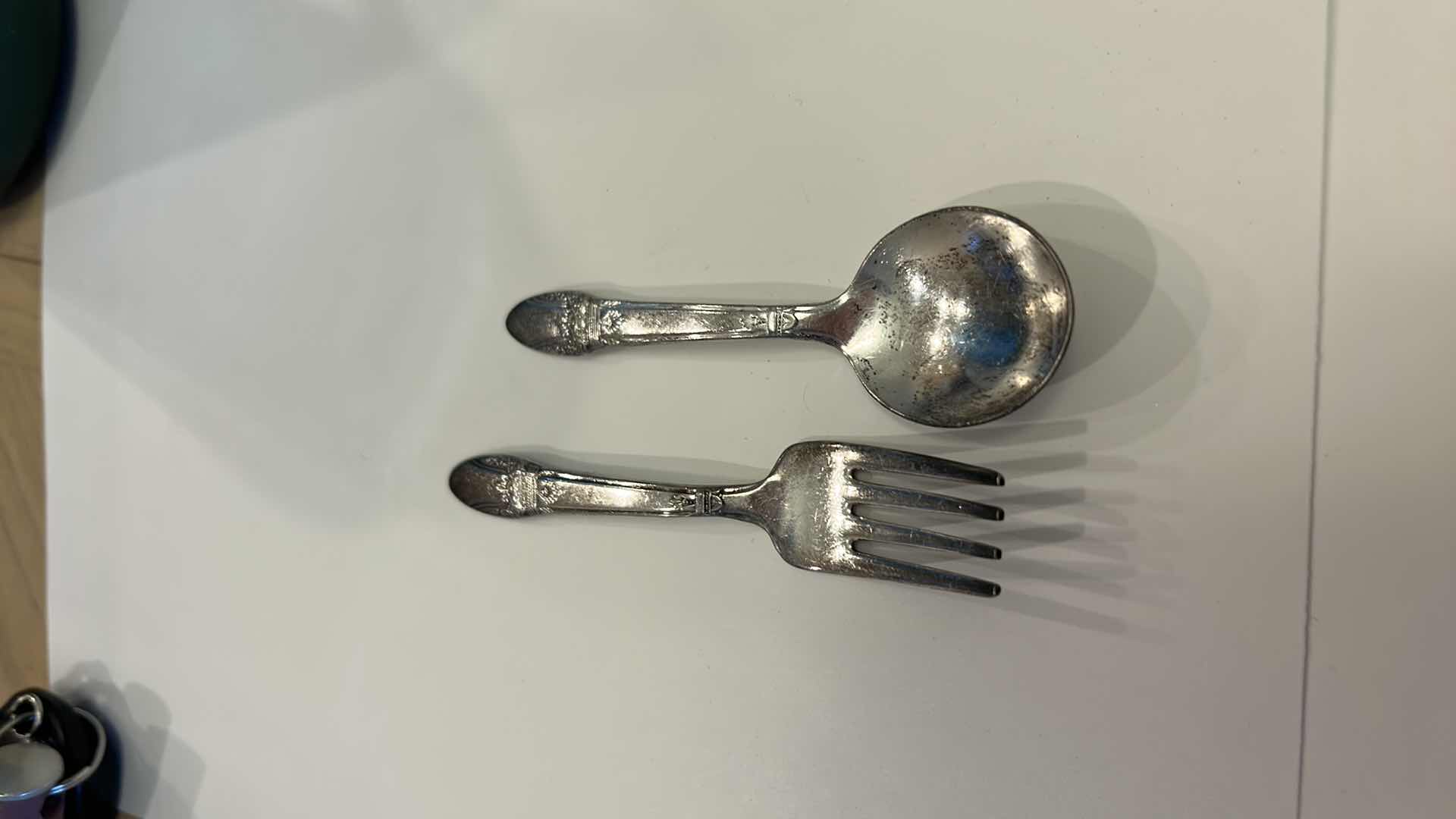 Photo 6 of ANTIQUE SILVERWARE ROGERS BROTHERS 1847 4.5”