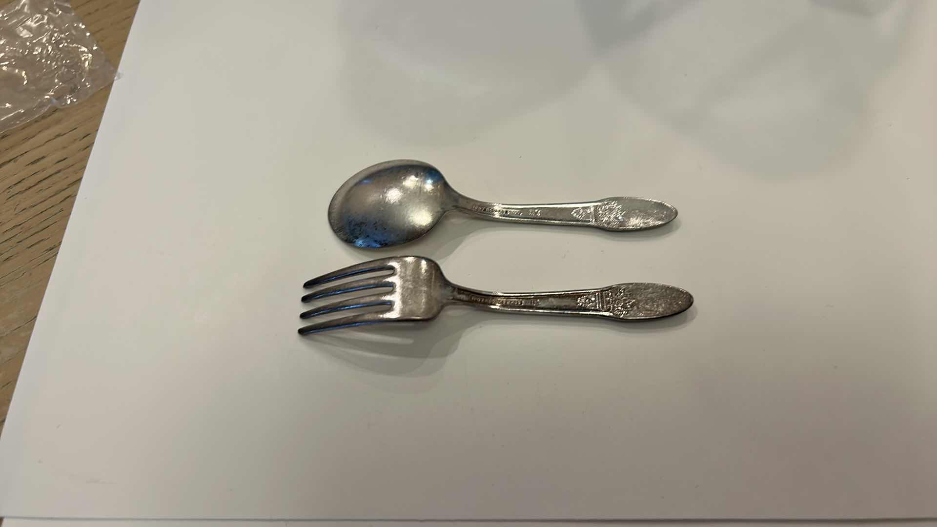 Photo 4 of ANTIQUE SILVERWARE ROGERS BROTHERS 1847 4.5”