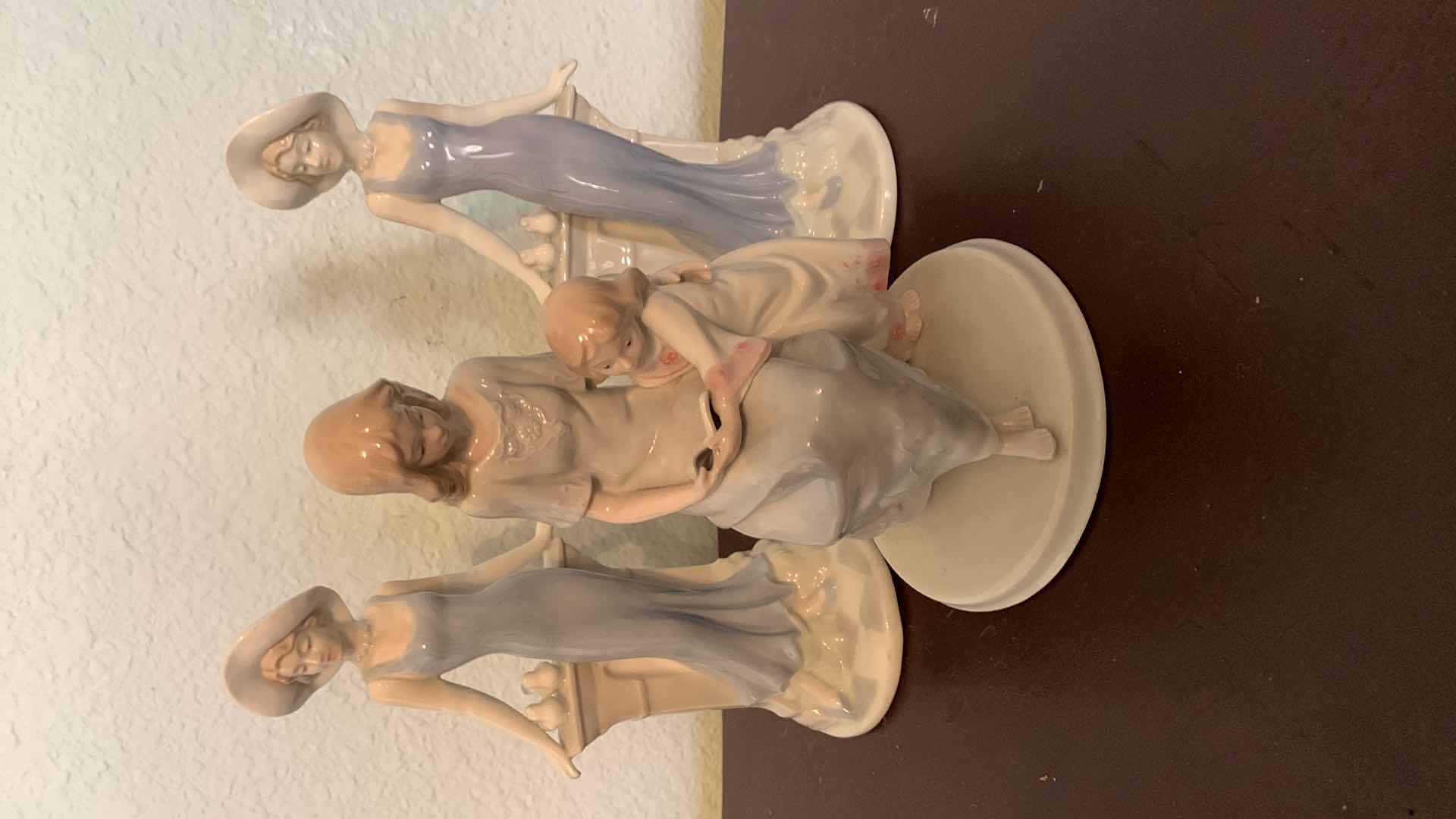 Photo 3 of 3 PORCELAIN STATUES