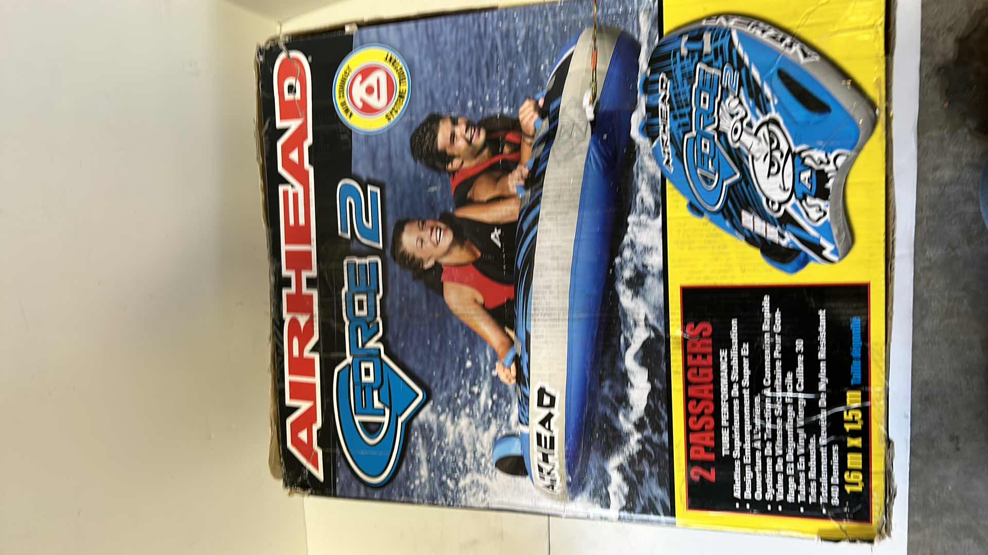 Photo 3 of AIRHEAD G FORCE 2 PASSENGER TUBE FOR BOAT