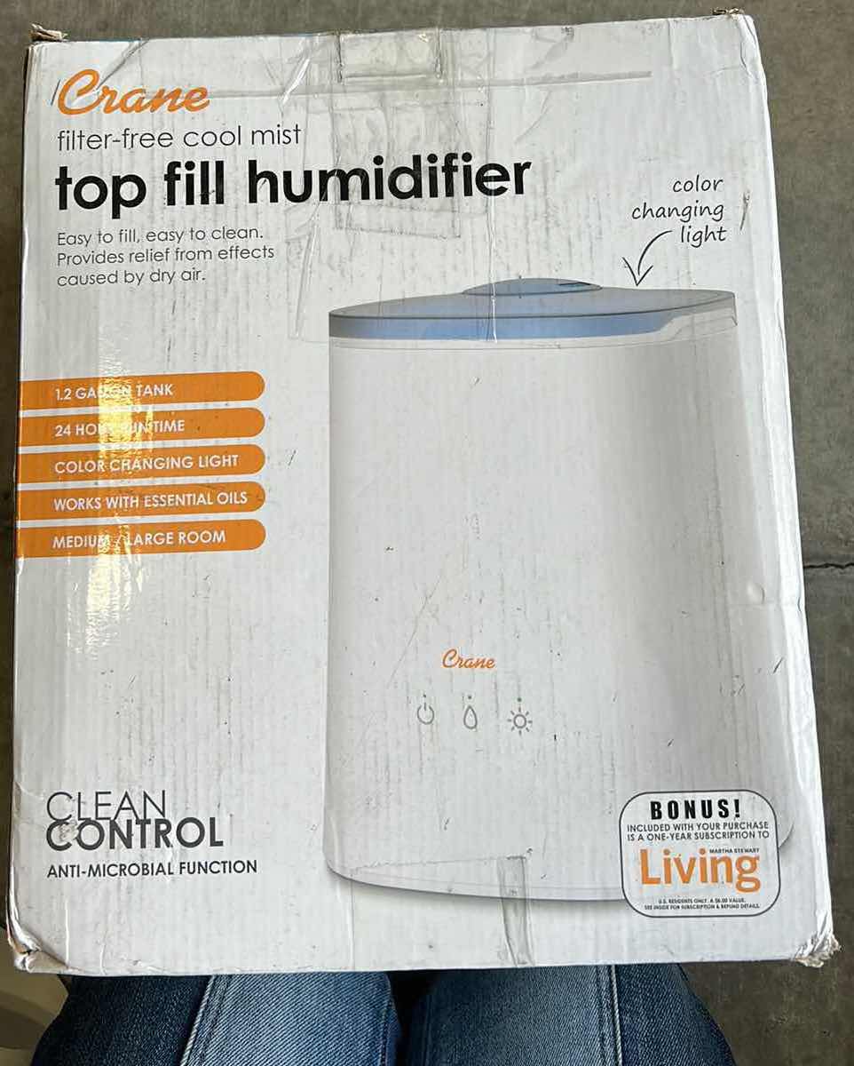 Photo 1 of CRANE FILTER FREE COOL MIST  TOP FILL HUMIDIFIER