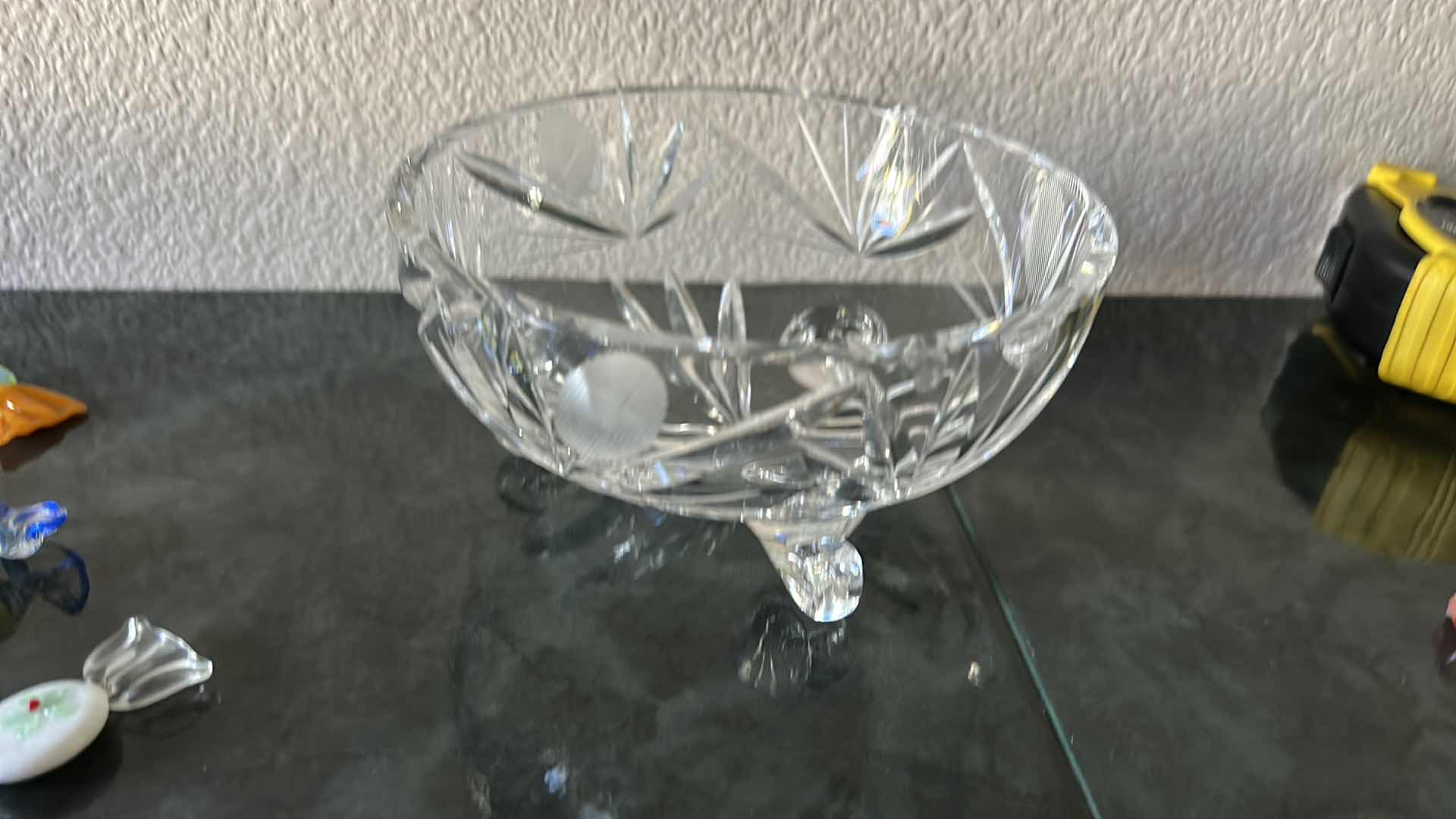 Photo 4 of CANDY DISH WITH GLASS CANDY, BOWL 6”x 3”
