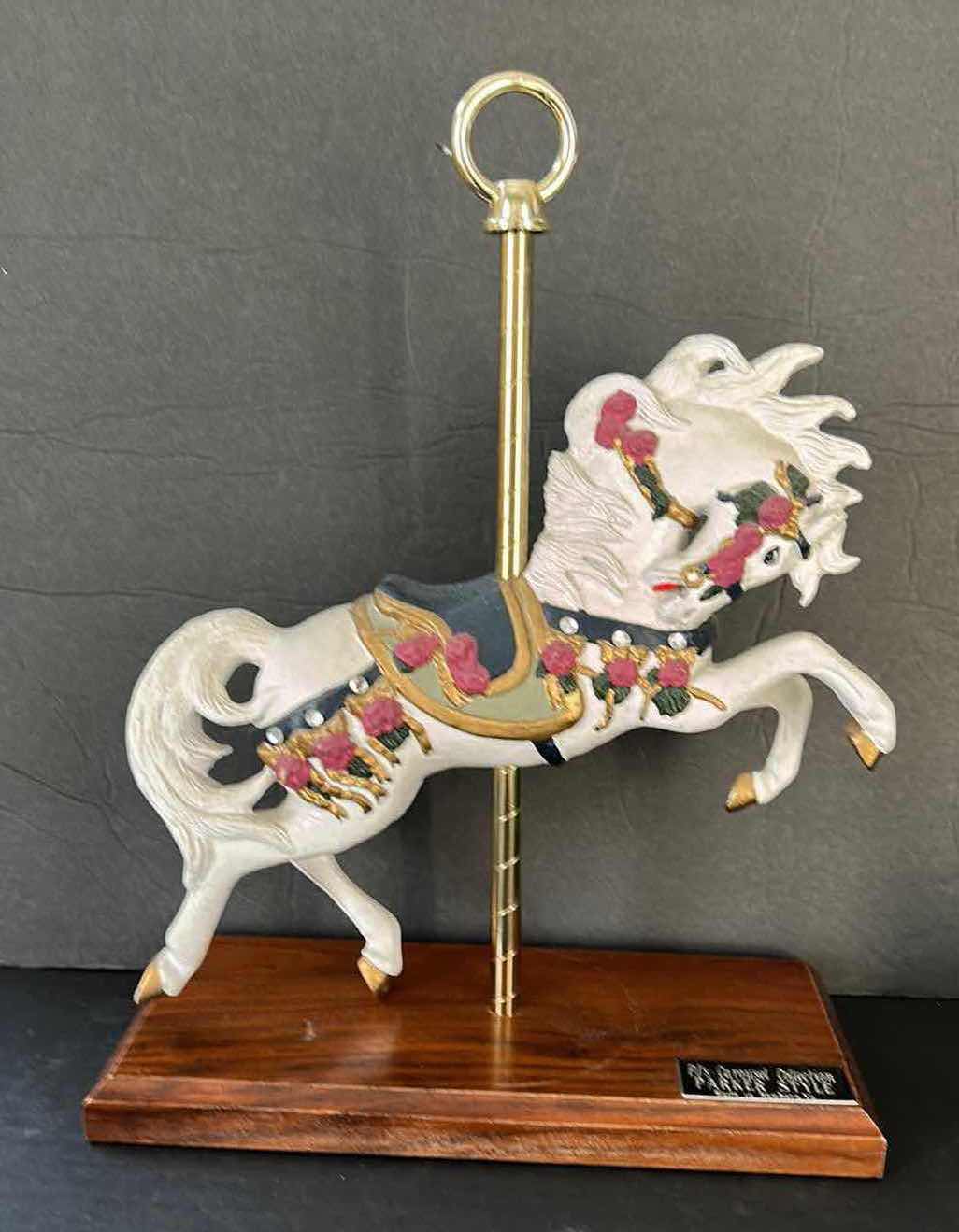 Photo 1 of PJ’s CAROUSEL COLLECTION PARKER STYLE CAROUSEL HORSE MADE IN VIRGINIA H12”