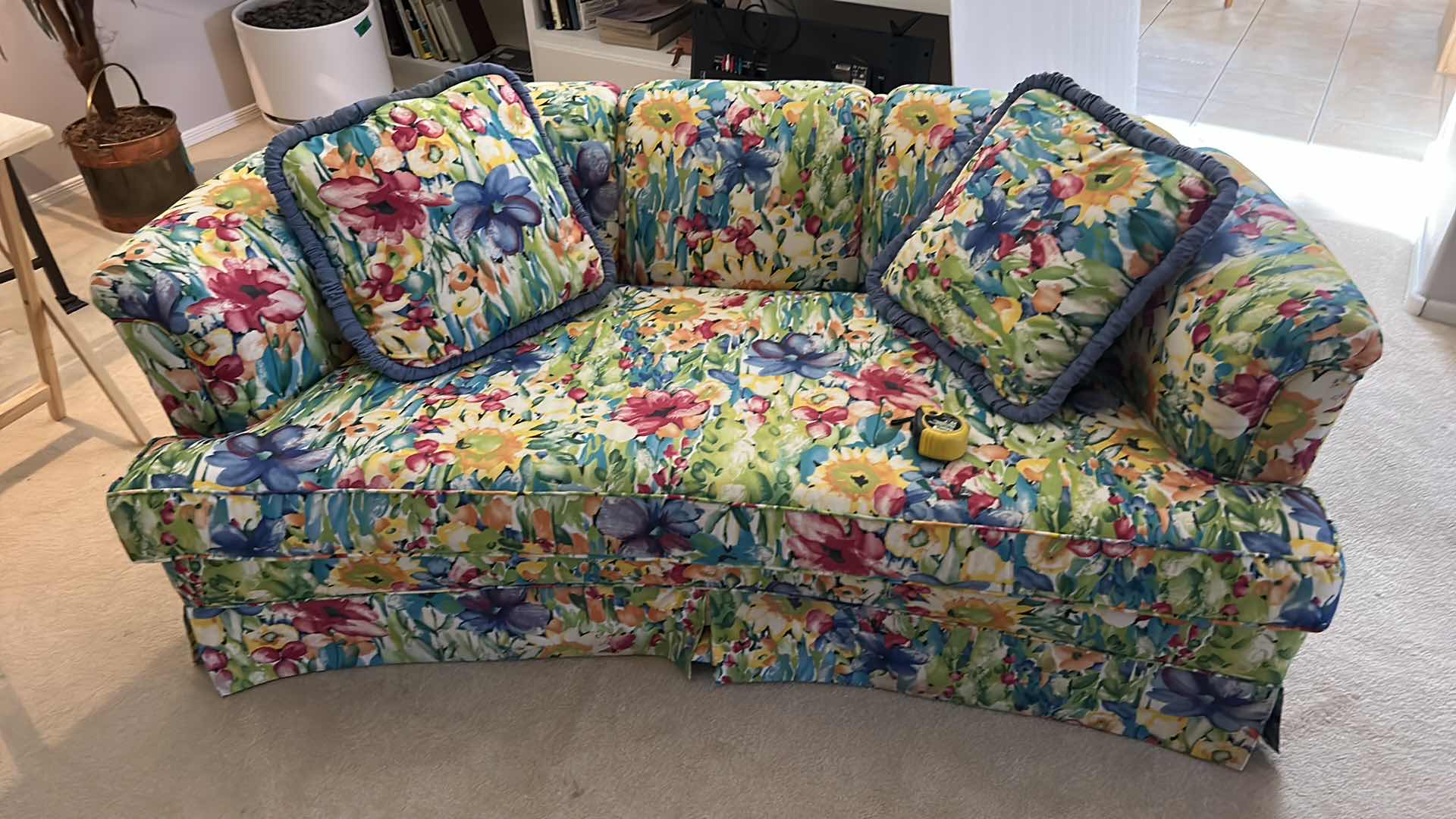 Photo 1 of FLORAL SOFA 64” x 3’