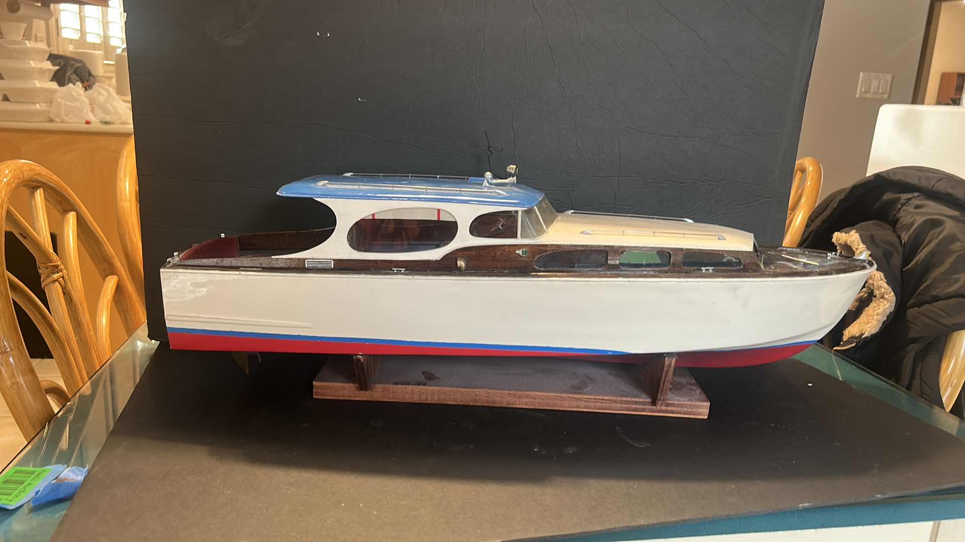 Photo 8 of MODEL BOAT ON STAND 28” x 9”