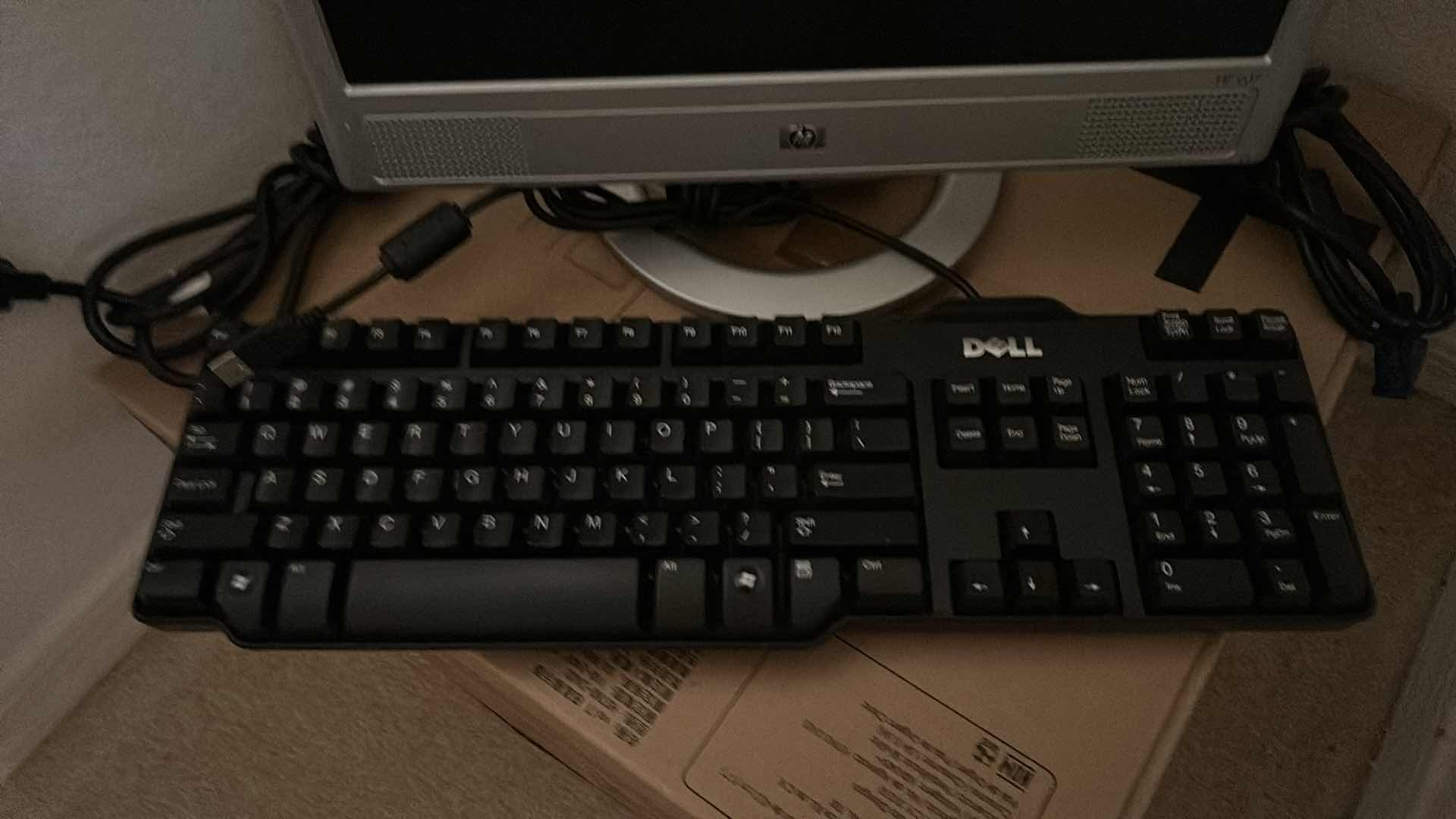 Photo 4 of HP MONITOR AND DELL KEYBOARD