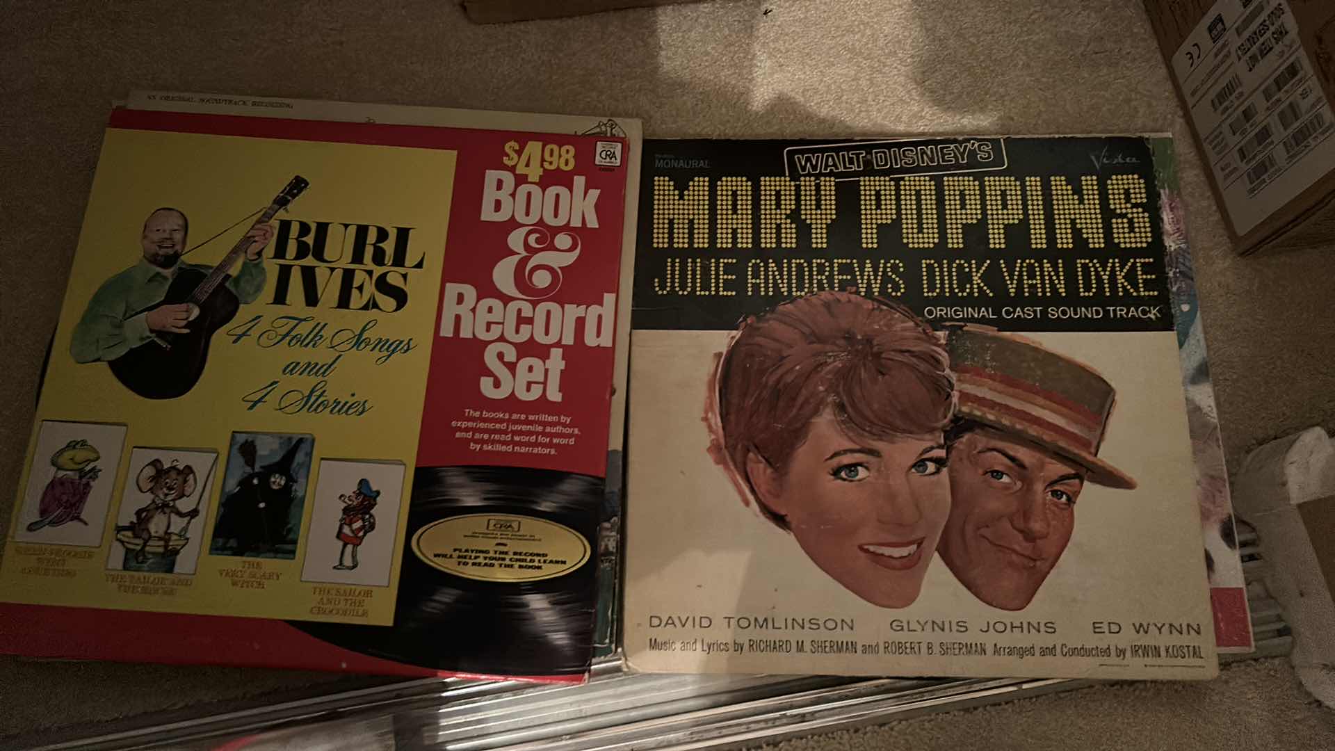 Photo 4 of BOX OF RARE VINTAGE RECORD ALBUMS