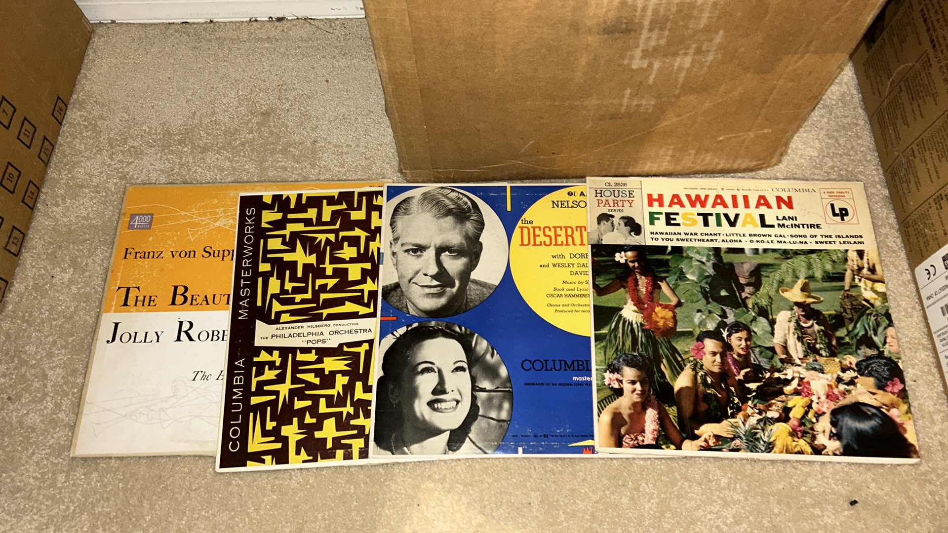 Photo 17 of BOX OF RARE VINTAGE RECORD ALBUMS