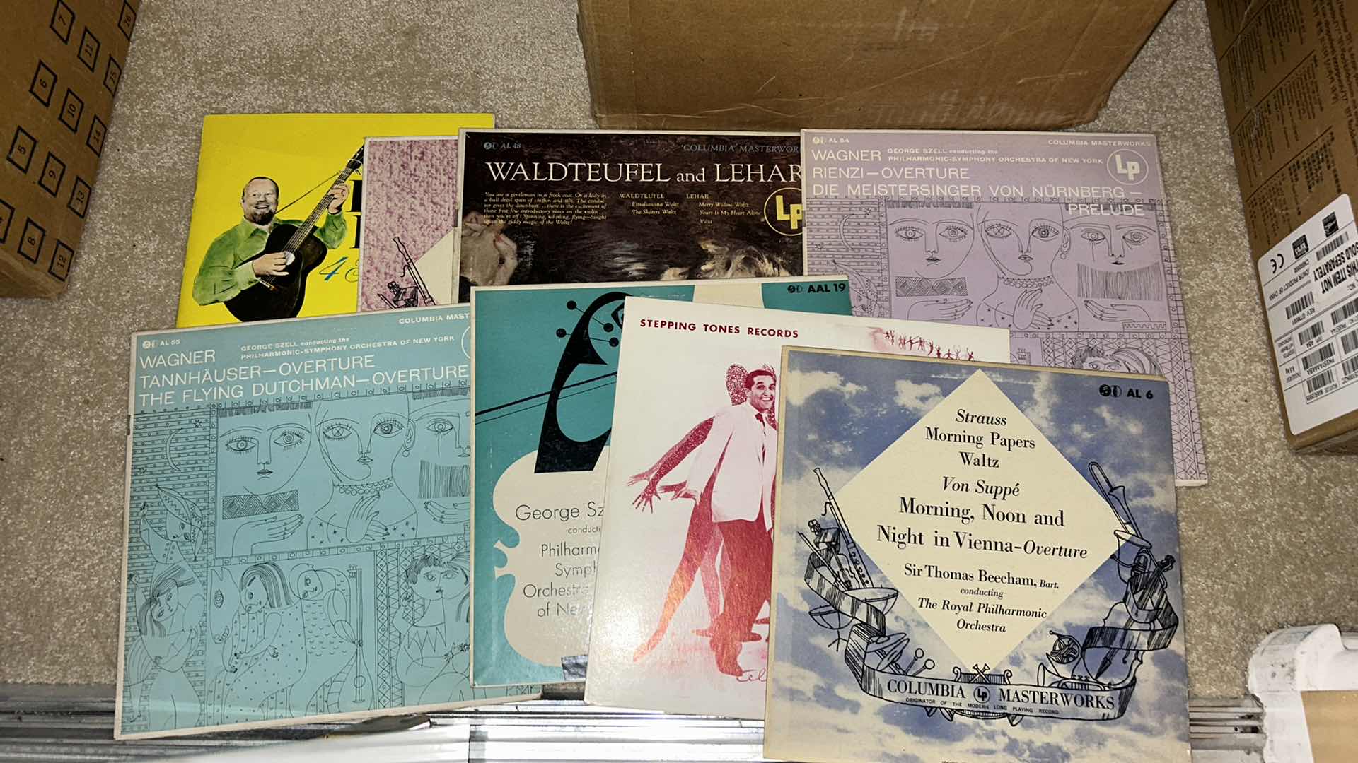 Photo 16 of BOX OF RARE VINTAGE RECORD ALBUMS