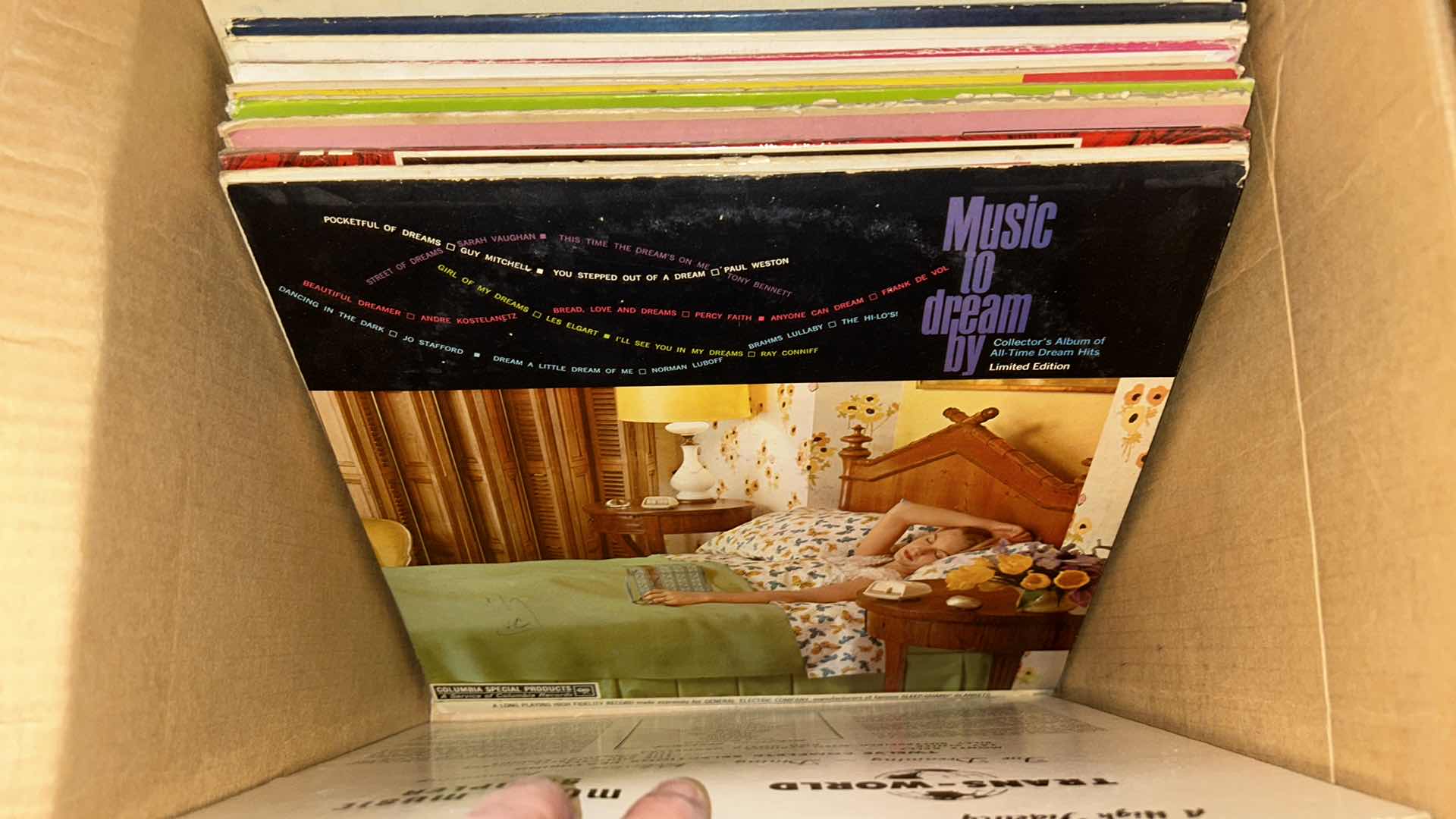 Photo 12 of BOX OF RARE VINTAGE RECORD ALBUMS