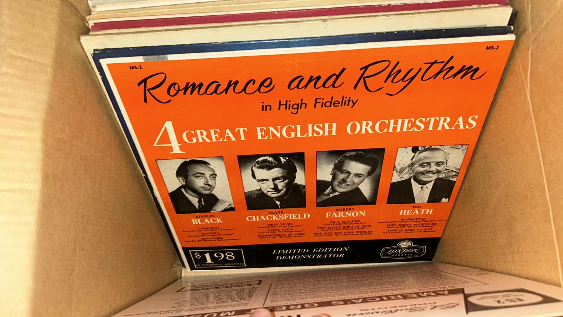 Photo 22 of BOX OF RARE VINTAGE RECORD ALBUMS