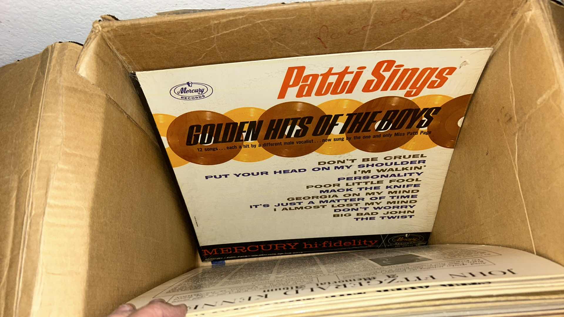 Photo 39 of BOX OF RARE VINTAGE RECORD ALBUMS
