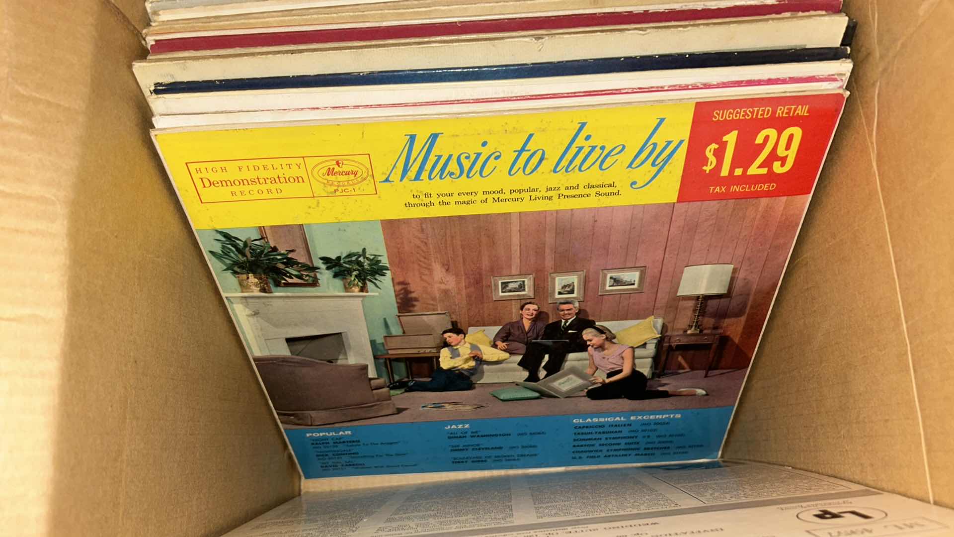 Photo 19 of BOX OF RARE VINTAGE RECORD ALBUMS