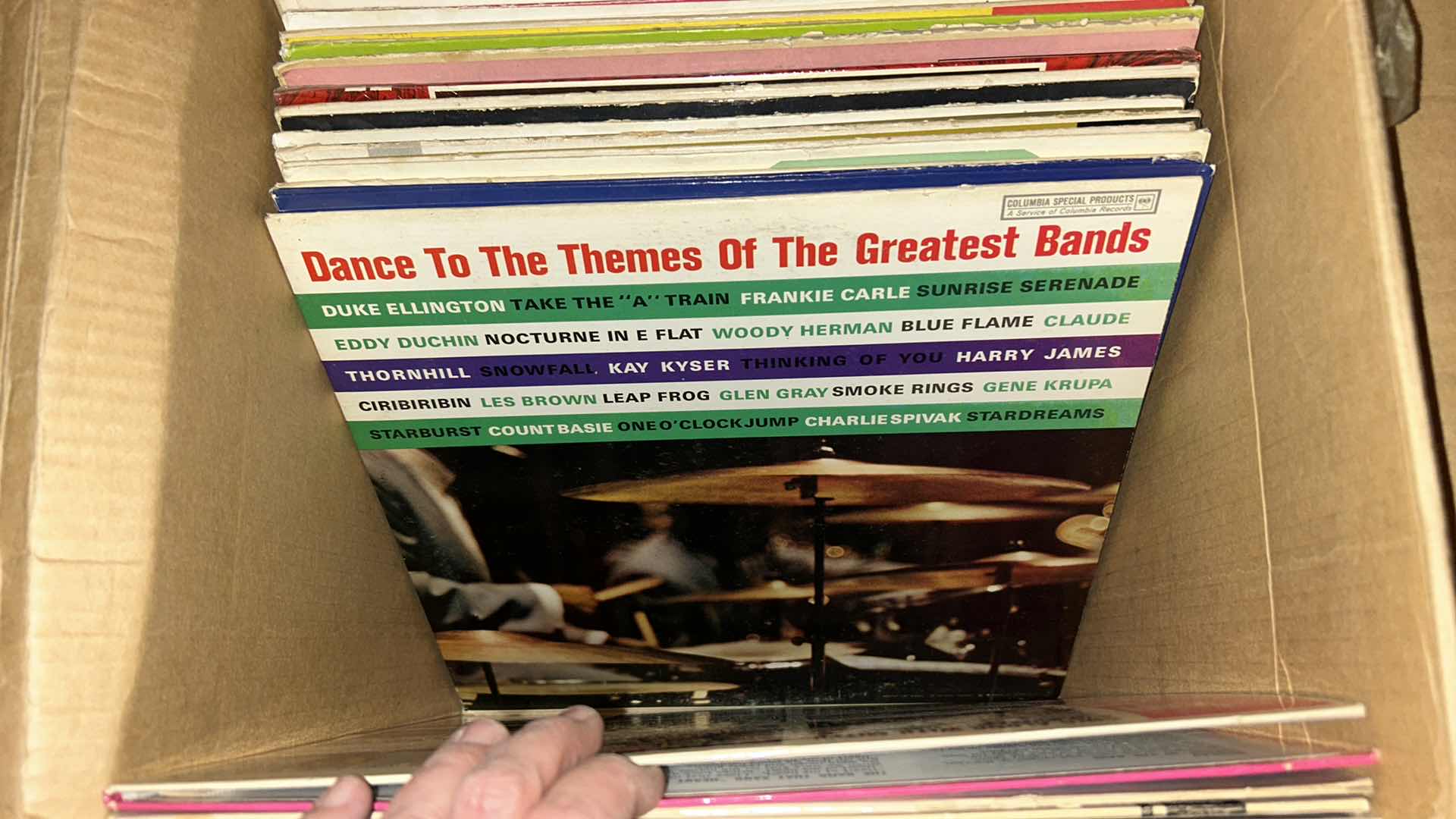 Photo 6 of BOX OF RARE VINTAGE RECORD ALBUMS