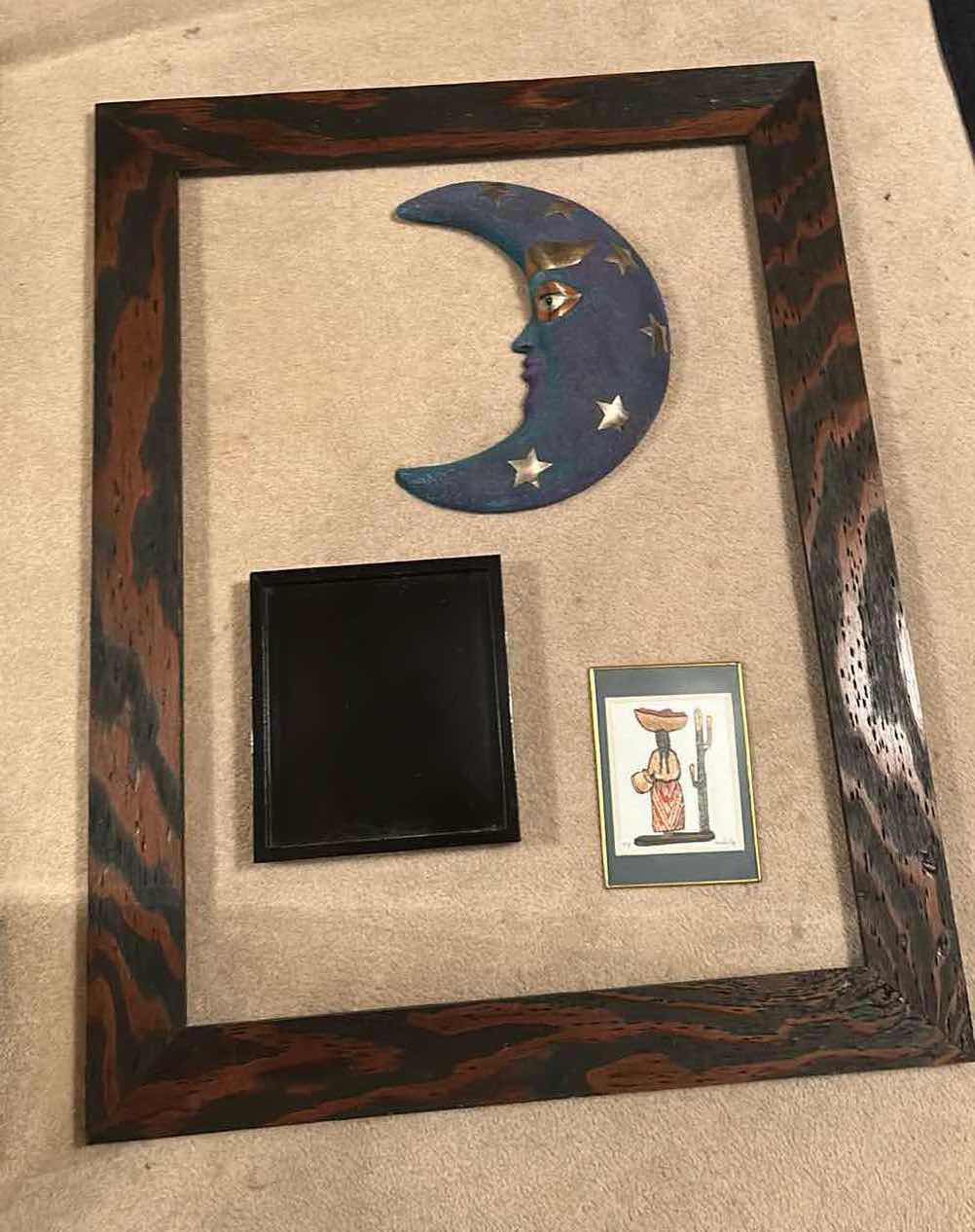Photo 10 of 4 PC HOME DECOR - FRAME HAS BACKING AND GLASS MEASURES 27” x 34.5”