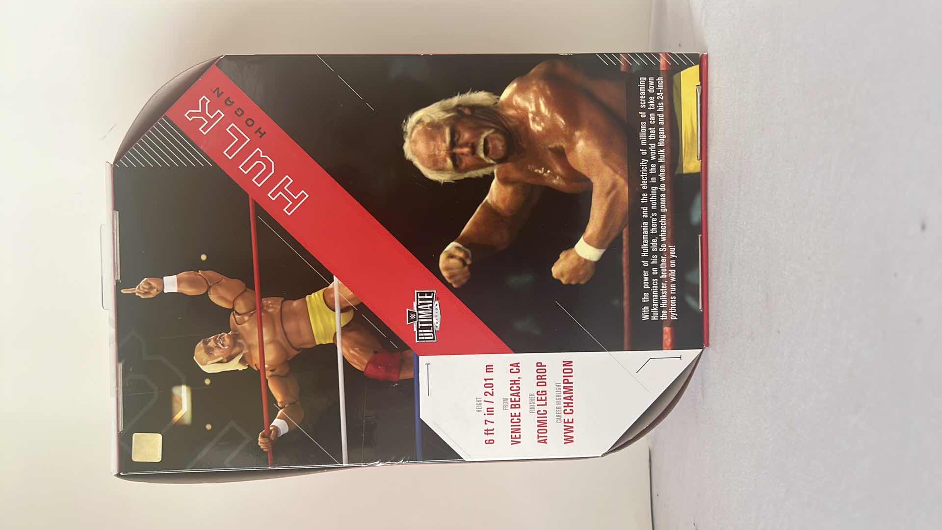 Photo 2 of BRAND NEW MATTEL WWE ULTIMATE EDITION “HULK HOGAN” FIGURINE