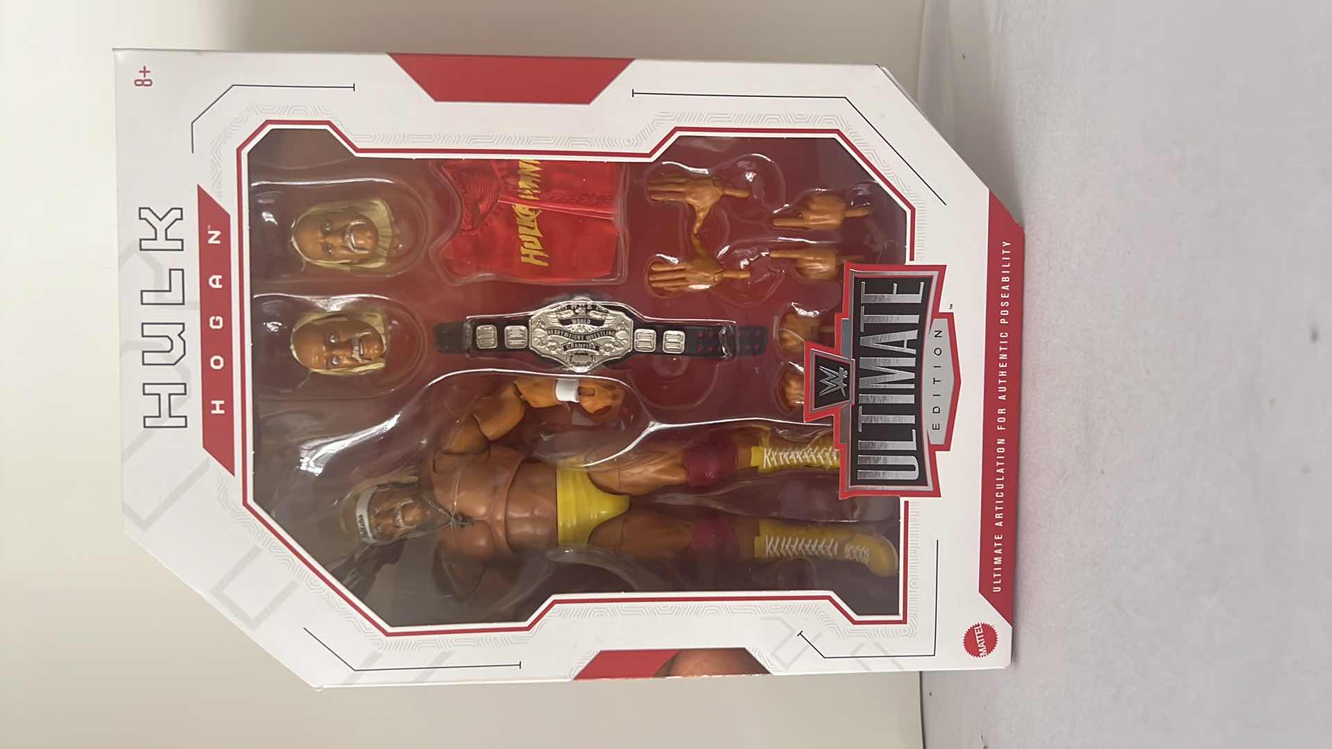 Photo 1 of BRAND NEW MATTEL WWE ULTIMATE EDITION “HULK HOGAN” FIGURINE