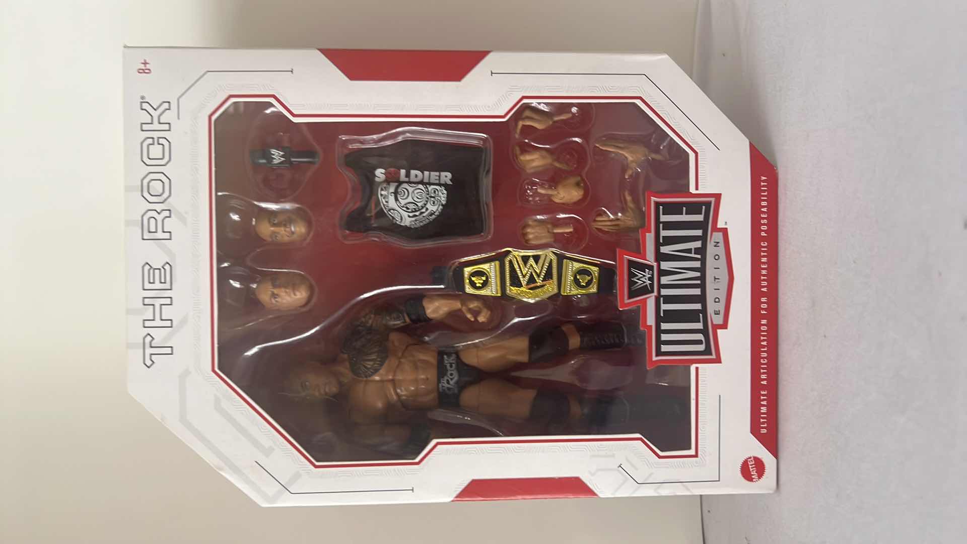 Photo 1 of BRAND NEW MATTEL ULTIMATE EDITION “THE ROCK” FIGURINE