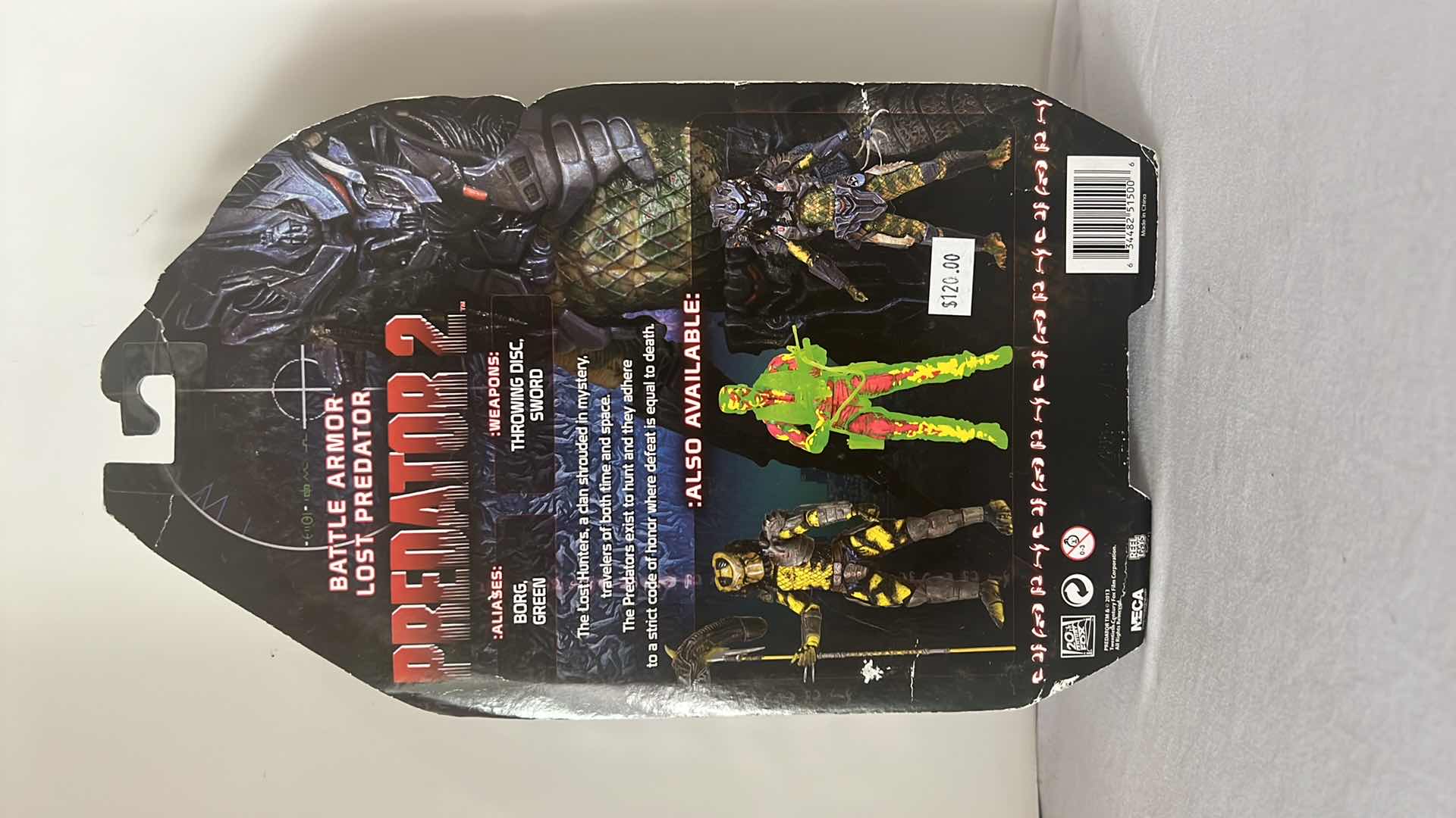 Photo 2 of BRAND NEW NECA PREDATOR 2 “BATTLE ARMOR LOST PREDATOR” ACTION FIGURE $120