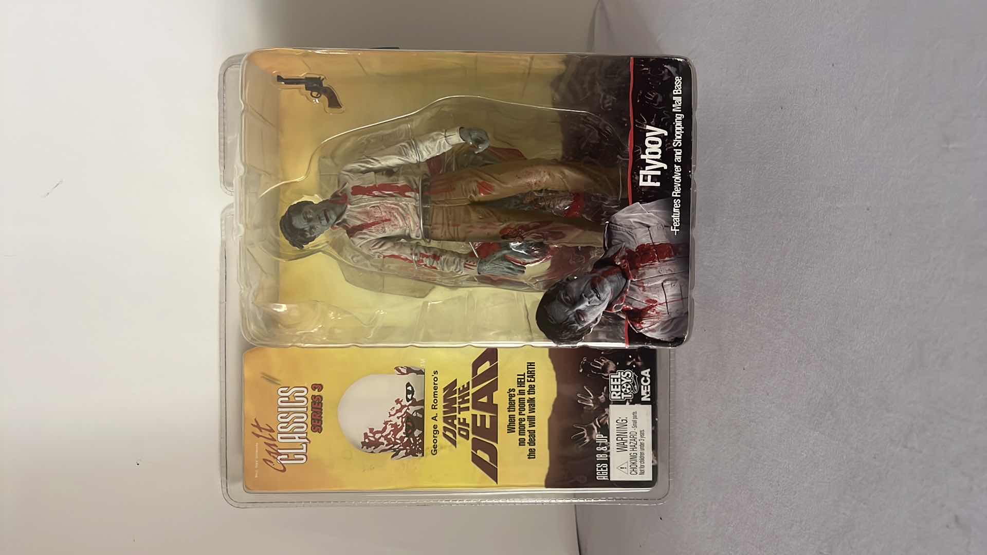 Photo 1 of BRAND NEW NECA CULT CLASSIC SERIES DAWN OF THE DEAD “FLYBOY” ACTION FIGURE $90