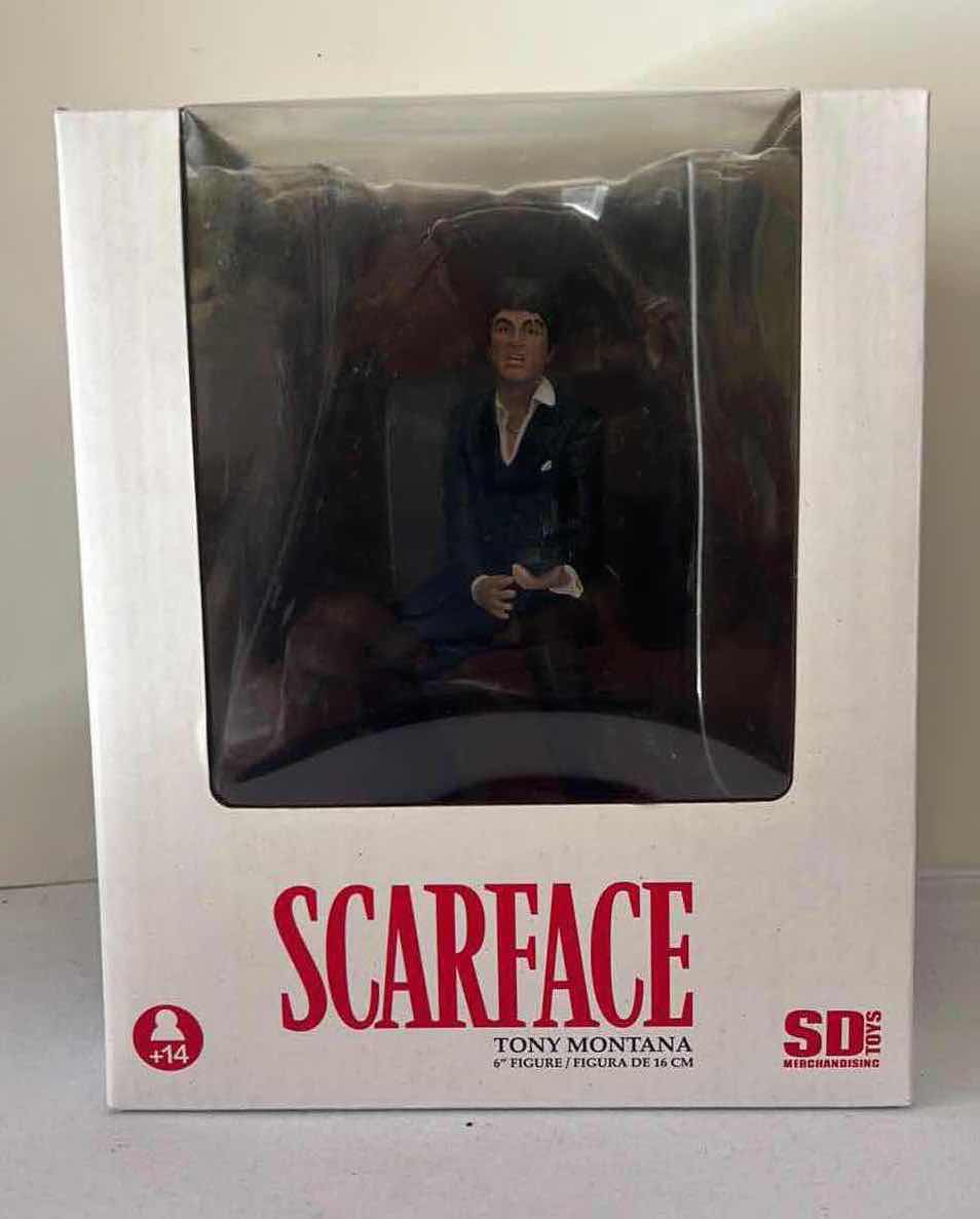 Photo 1 of NIB “SCARFACE” TONY MONTANA 6” FIGURE BY SD TOYS $30