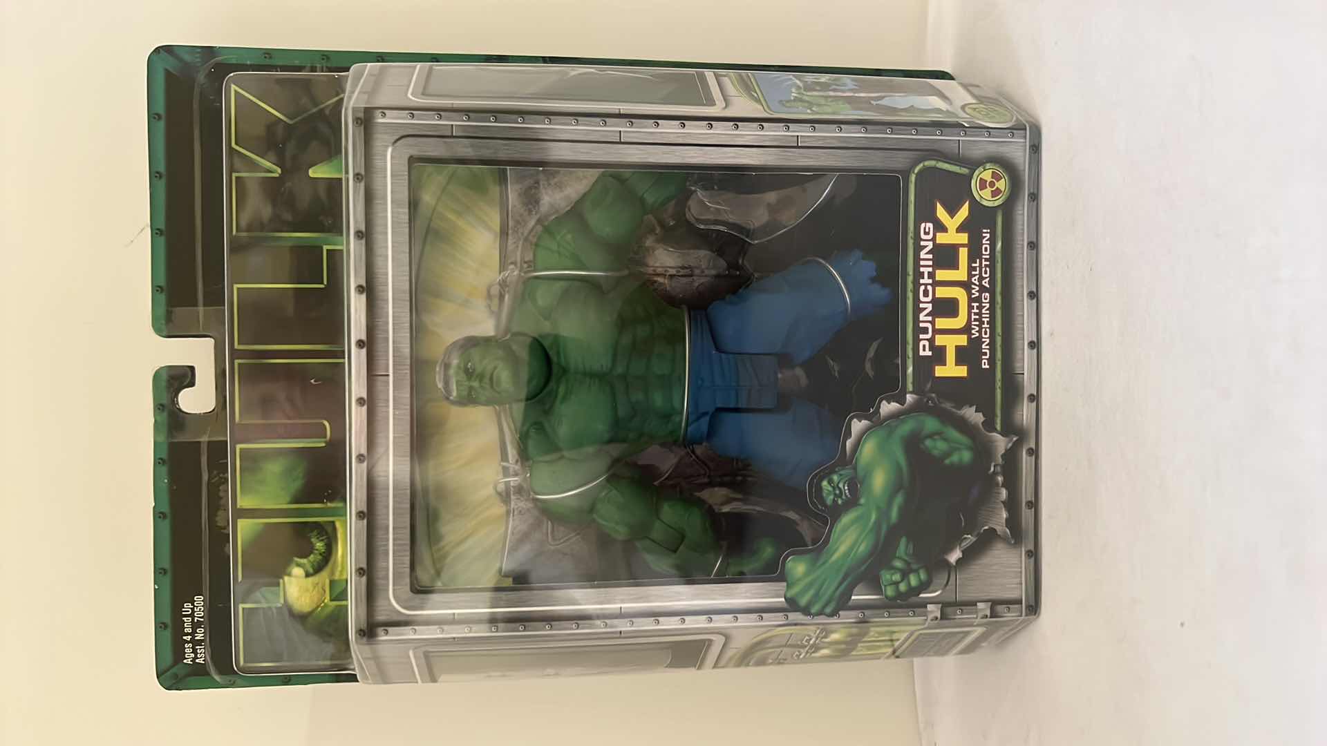 Photo 1 of BRAND NEW TOY BIZ MARVEL “PUNCHING HULK” ACTION FIGURE $30