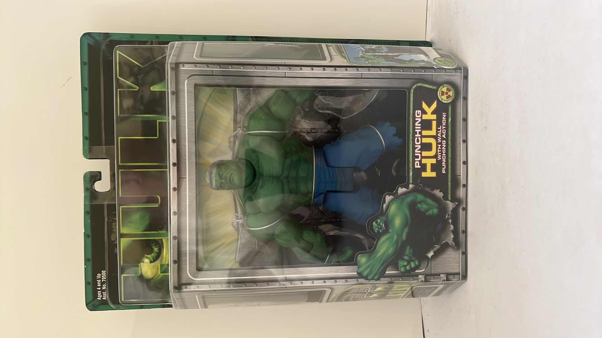 Photo 1 of BRAND NEW TOY BIZ MARVEL “PUNCHING HULK” ACTION FIGURE $30