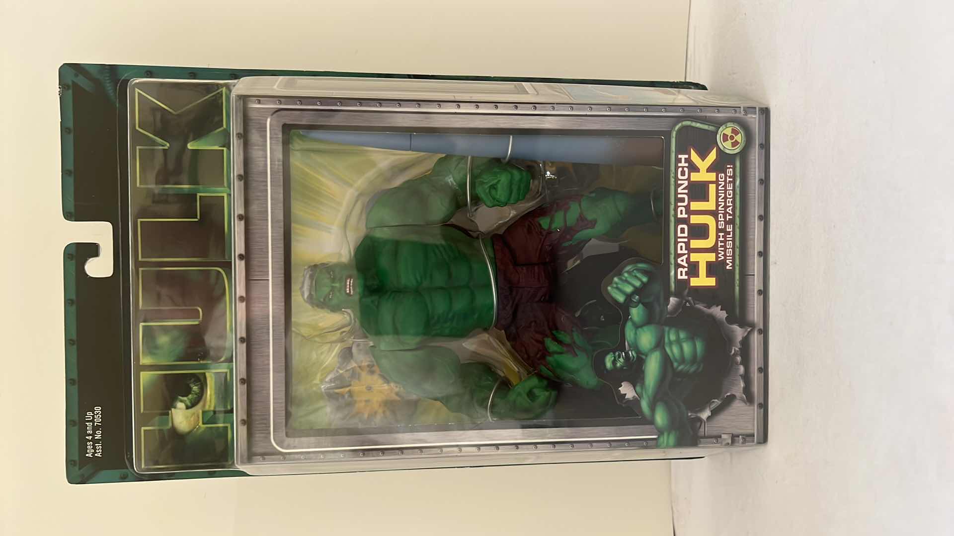 Photo 1 of BRAND NEW TOY BIZ MARVEL “RAPID PUNCH HULK” ACTION FIGURE $30