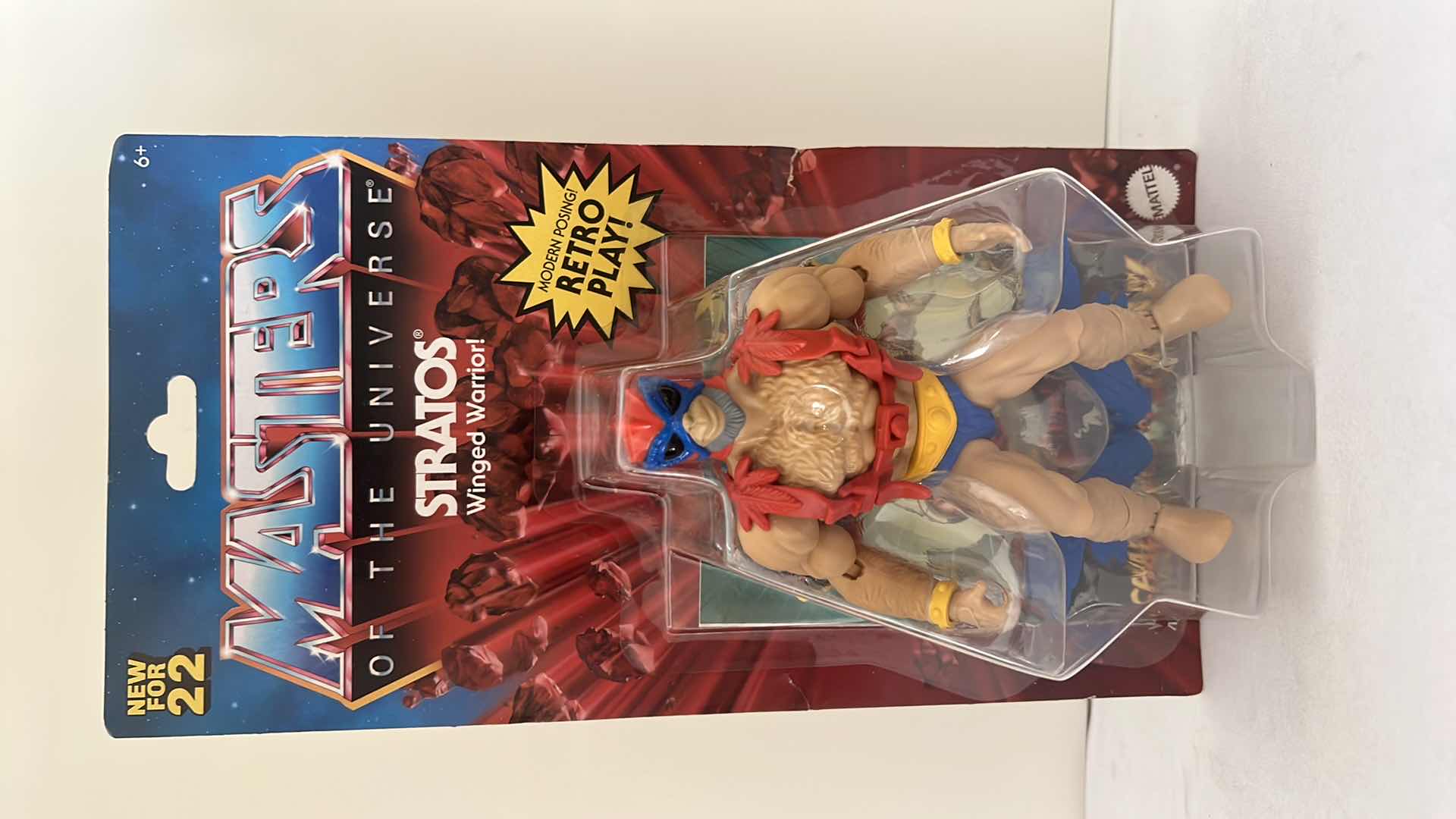 Photo 1 of BRAND NEW MATTEL MASTERS OF THE UNIVERSE “STRATOS WINGED WARRIOR ” ACTION FIGURE