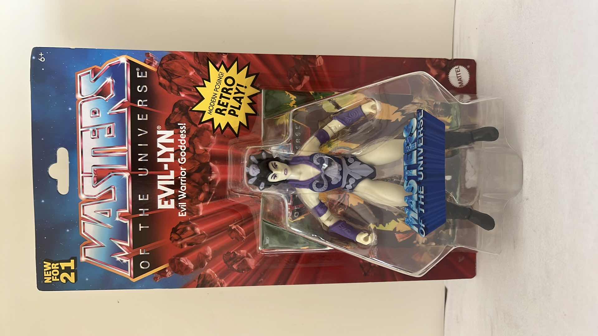 Photo 1 of BRAND NEW MATTEL MASTERS OF THE UNIVERSE “EVIL-LYN EVIL WARRIOR GODDESS ” ACTION FIGURE
