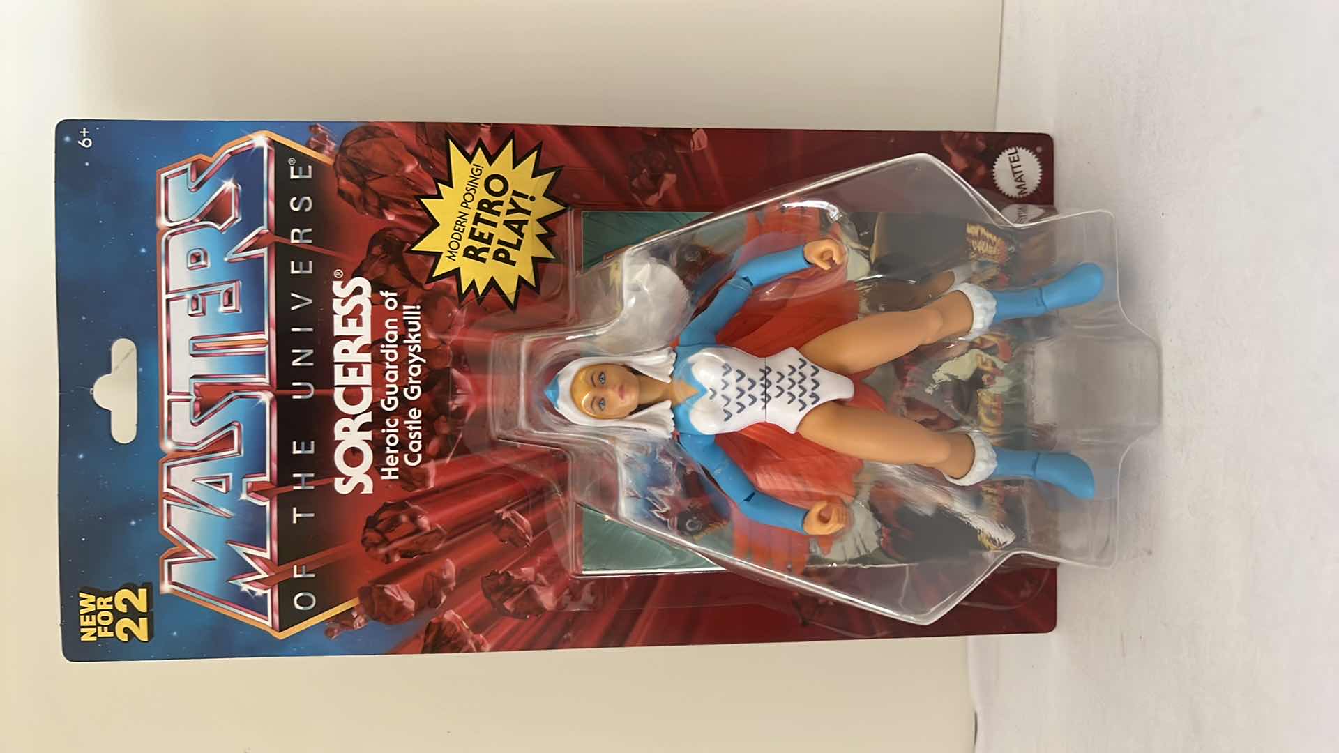 Photo 1 of BRAND NEW MATTEL MASTERS OF THE UNIVERSE “SORCERESS” ACTION FIGURE. $22