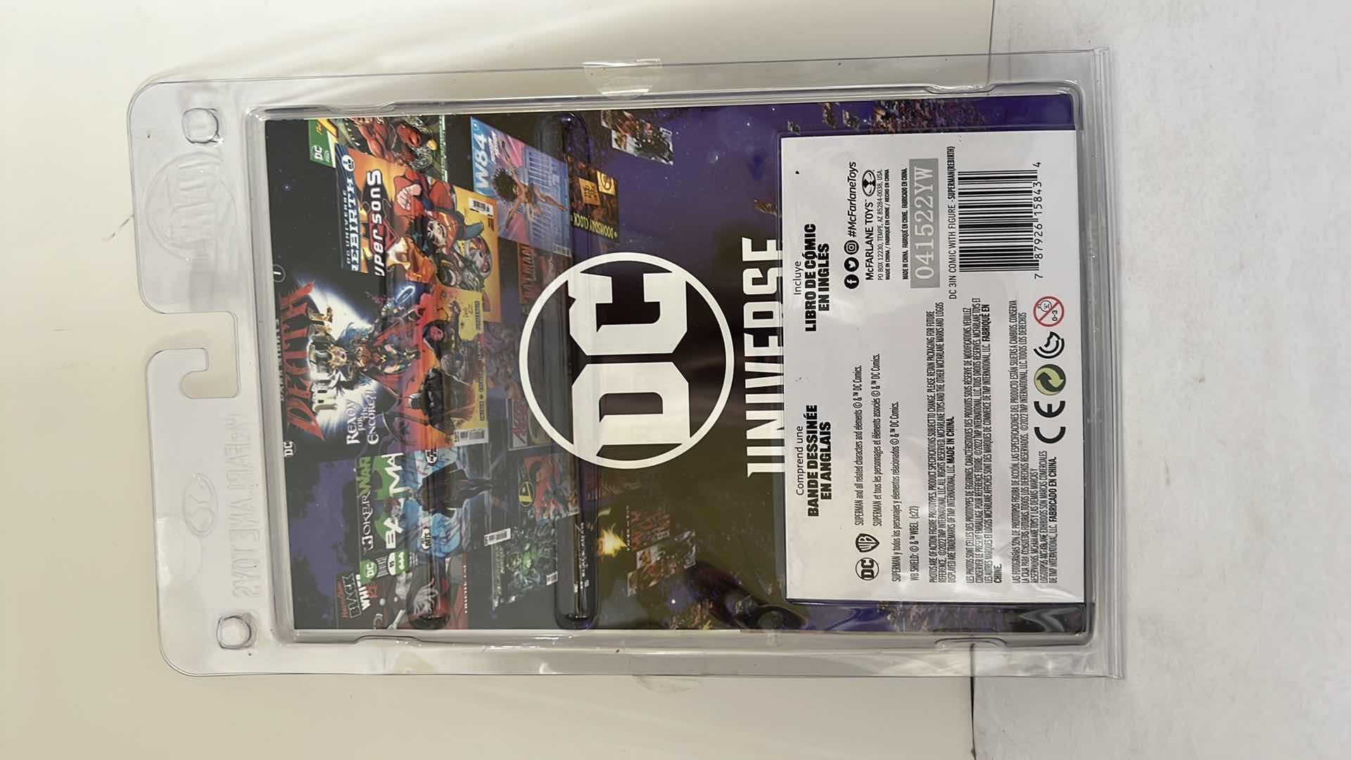 Photo 2 of BRAND NEW DC UNIVERSE REBIRTH “SUPERMAN” ACTION FIGURE $20