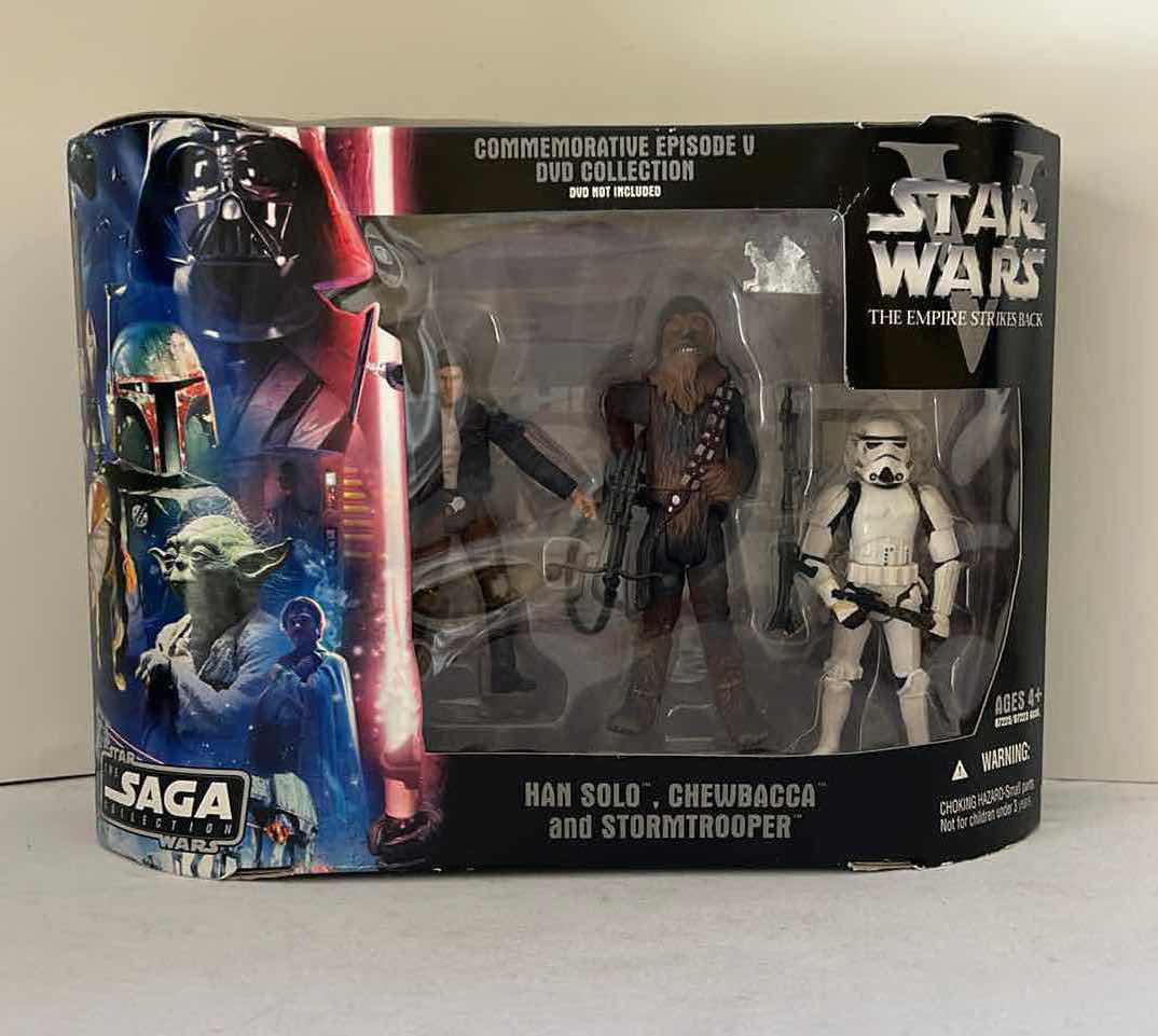 Photo 1 of BRAND NEW THE SAGA COLLECTION STAR WARS FIGURINES  $20