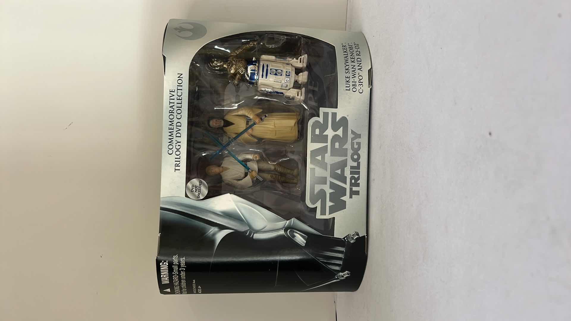 Photo 1 of BRAND NEW STAR WARS COMMEMORATIVE TRILOGY DVD COLLECTION (DVD NOT INCLUDED) FIGURINES $20