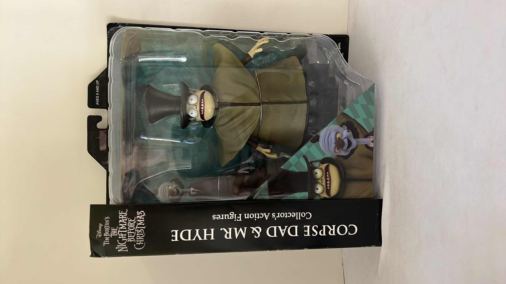 Photo 1 of BRAND NEW DISNEY TIM BURTON TGE NIGHTMARE BEFORE CHRISTMAS “CORPSE DAD & MR.HYDE” COLLECTORS ACTION FIGURES $34