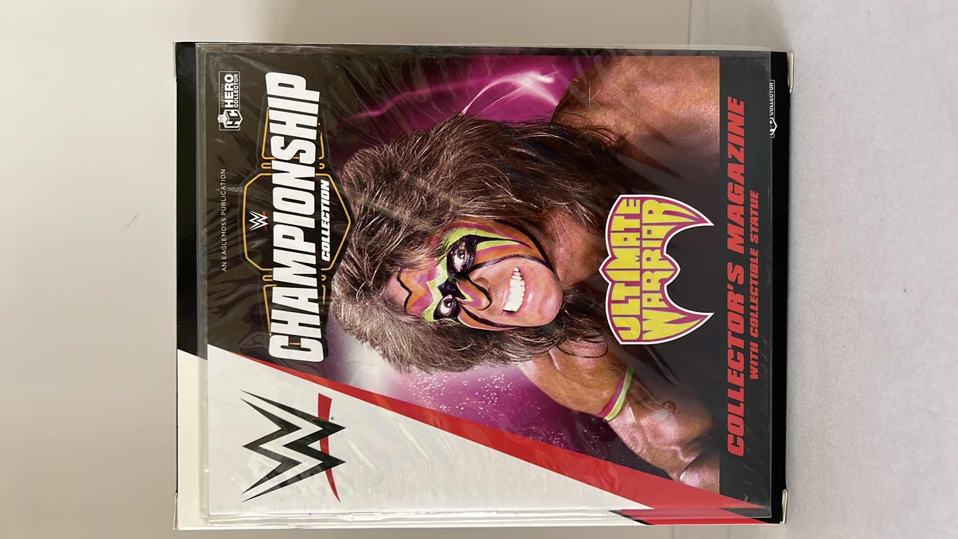 Photo 1 of BRAND NEW CHAMPIONSHIP COLLECTION WWE “ULTIMATE WARRIOR” COLLECTORS MAGAZINE W COLLECTIBLE STATUE