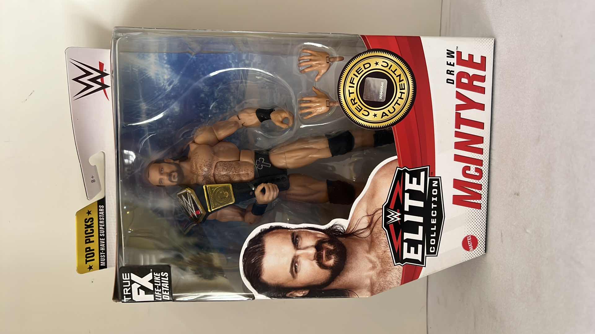 Photo 1 of BRAND NEW ELITE COLLECTION WWE “DREW MCINTYRE” ACTION FIGURE $25