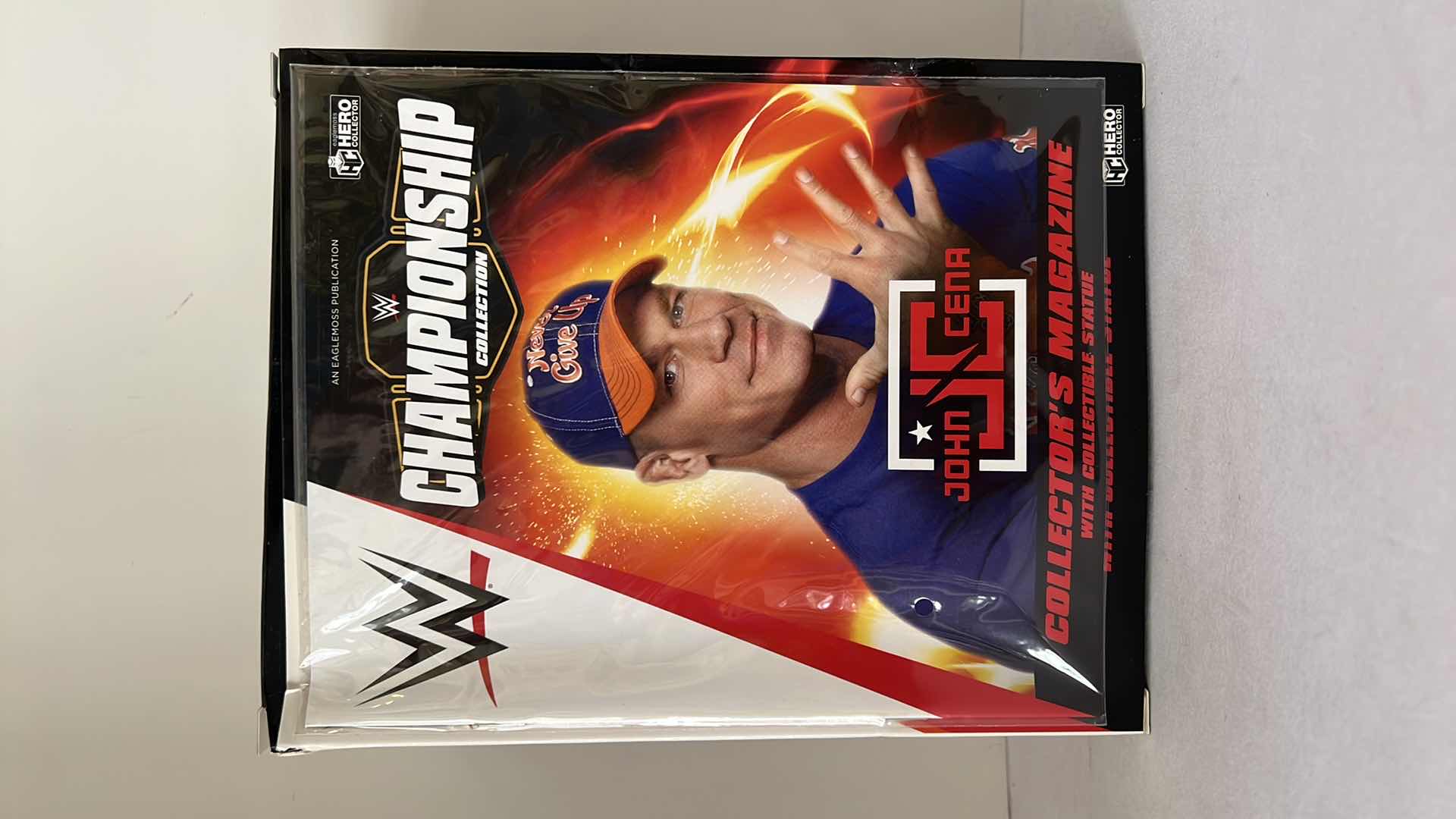 Photo 1 of BRAND NEW CHAMPIONSHIP COLLECTION WWE “JOHN CENA” COLLECTORS MAGAZINE W COLLECTIBLE STATUE