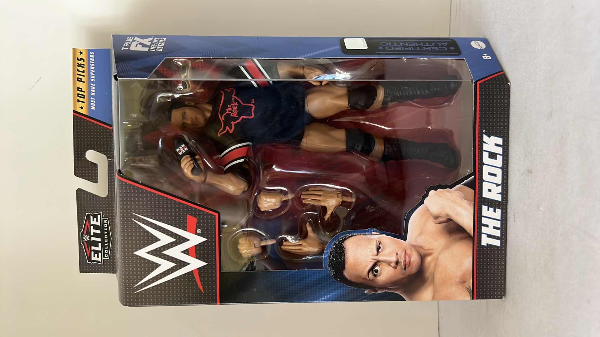 Photo 1 of BRAND NEW ELITE COLLECTION WWE “THE ROCK” ACTION FIGURE $25