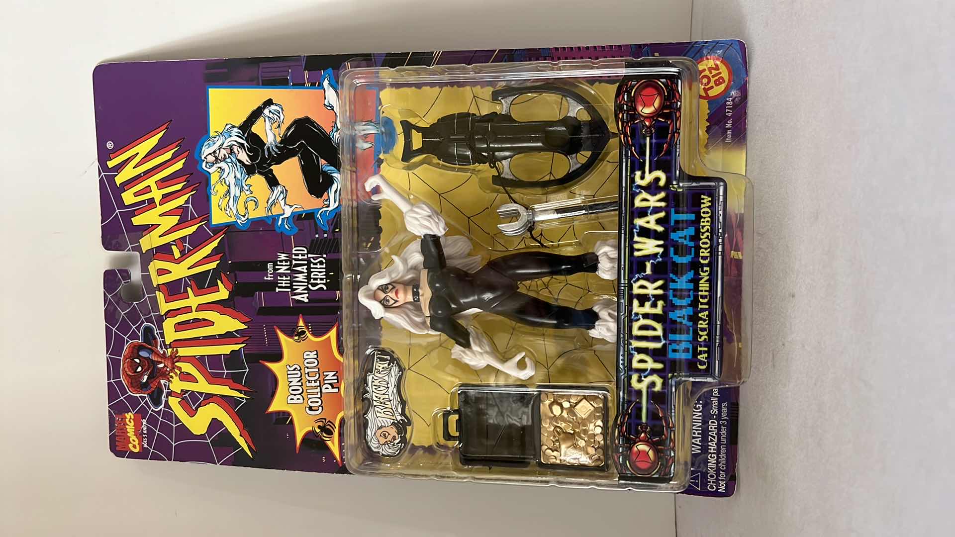 Photo 1 of BRAND NEW MARVEL COMICS SPIDER-MAN “BLACK CAT” ACTION FIGURE