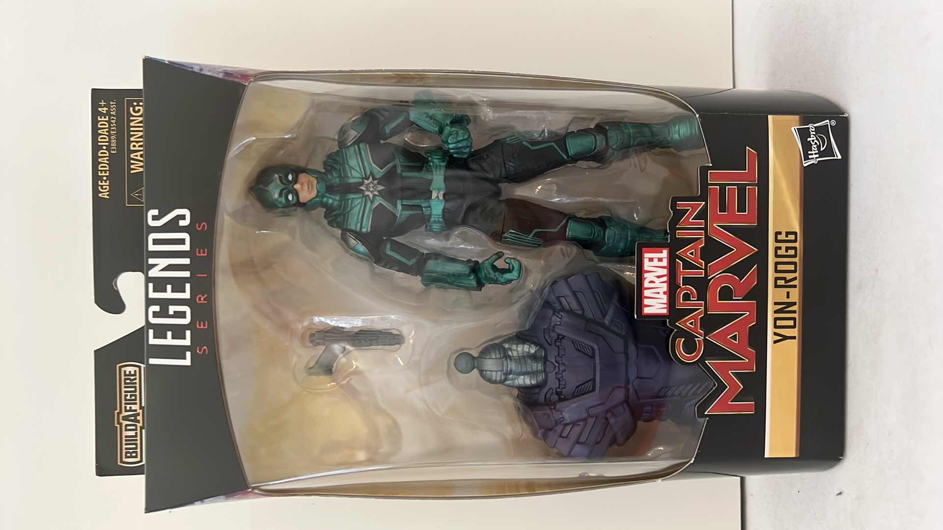 Photo 1 of BRAND NEW HASBRO MARVEL LEGENDS SERIES “YON-ROGG” BUILD A FIGURE ACTION FIGURE