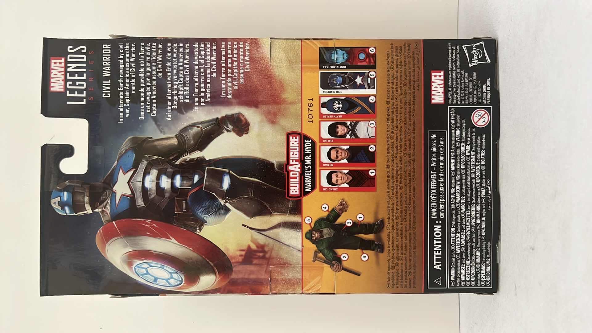 Photo 2 of BRAND NEW HASBRO GAMER VERSE MARVEL “CIVIL WARRIOR” BUILD A FIGURE ACTION FIGURE