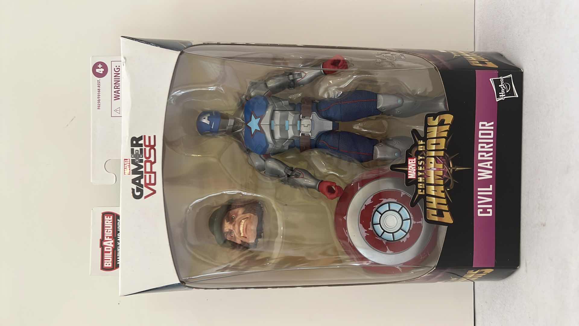 Photo 1 of BRAND NEW HASBRO GAMER VERSE MARVEL “CIVIL WARRIOR” BUILD A FIGURE ACTION FIGURE