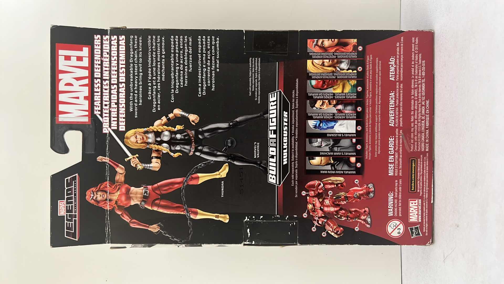 Photo 2 of BRAND NEW HASBRO LEGENDS “HULKBUSTER” BUILD A FIGURE ACTION FIGURE
