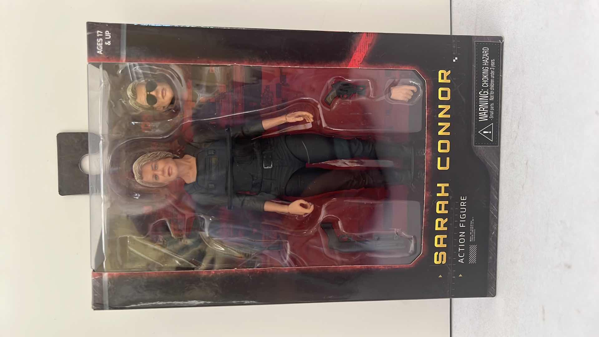 Photo 1 of BRAND NEW “TERMINATOR DARK FATE “SARAH CONNOR” ACTION FIGURE $60